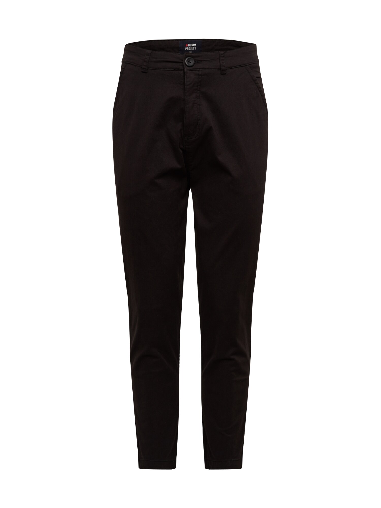 Denim Project Chino stiliaus kelnės 'Mr Yellow Twill'  juoda