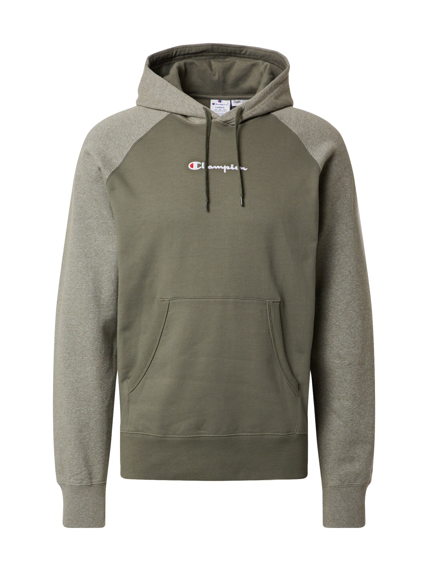 Champion Authentic Athletic Apparel Megztinis be užsegimo  alyvuogių spalva / rusvai žalia