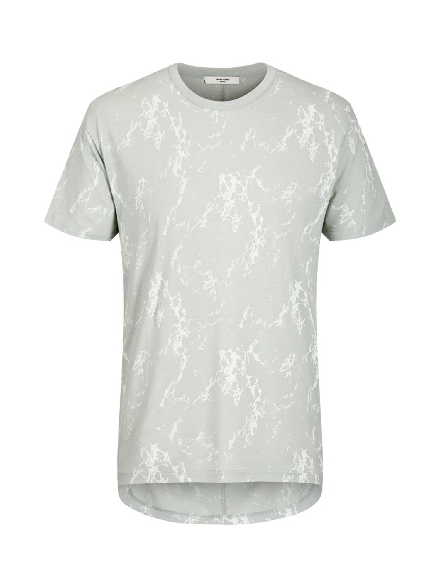 Jack And Jones Heren Shirt Lichtgrijs Parelwit jack and jones kopen in de aanbieding