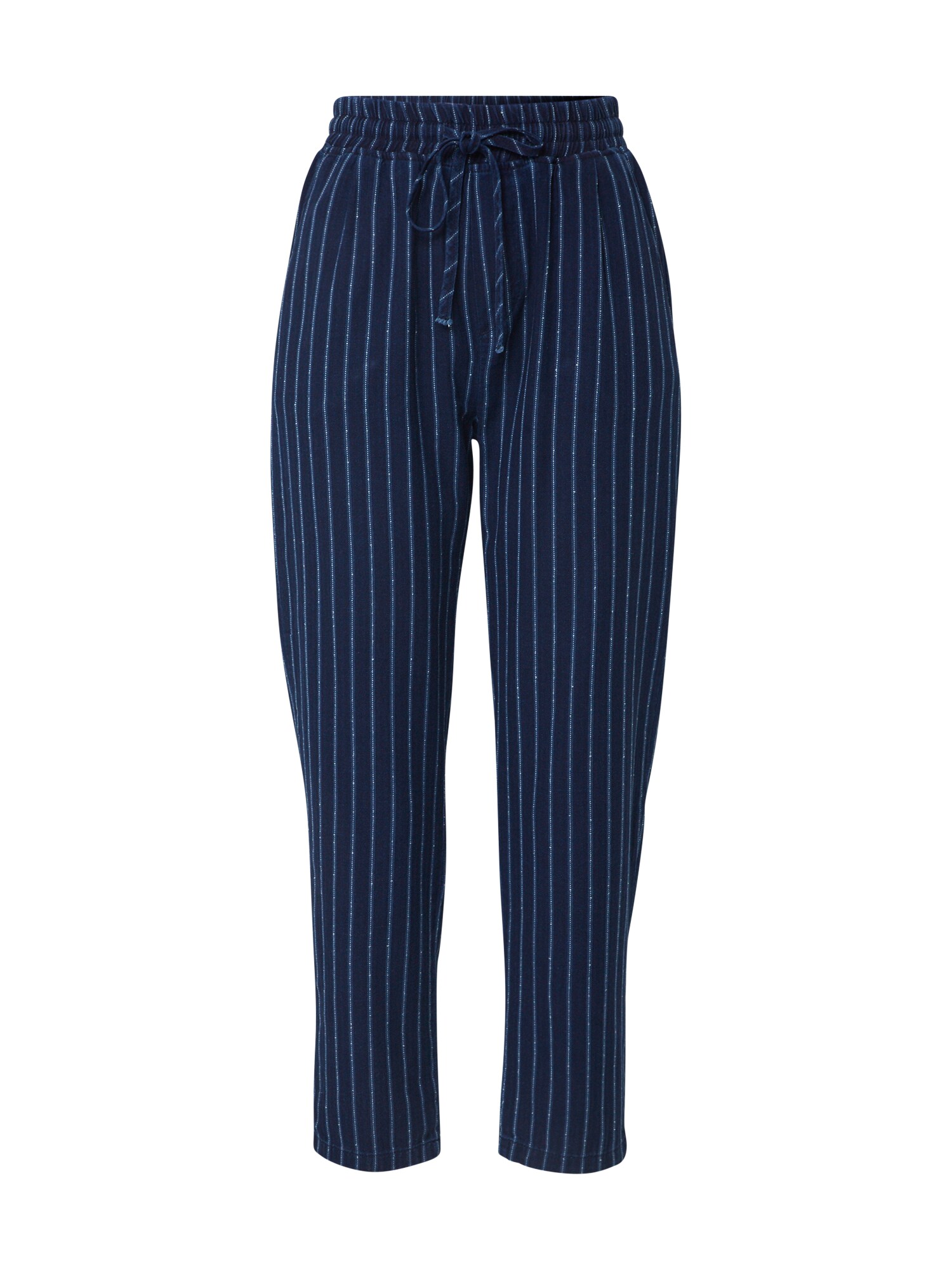 LTB Chino stiliaus kelnės 'Camila'  mėlyna / balta