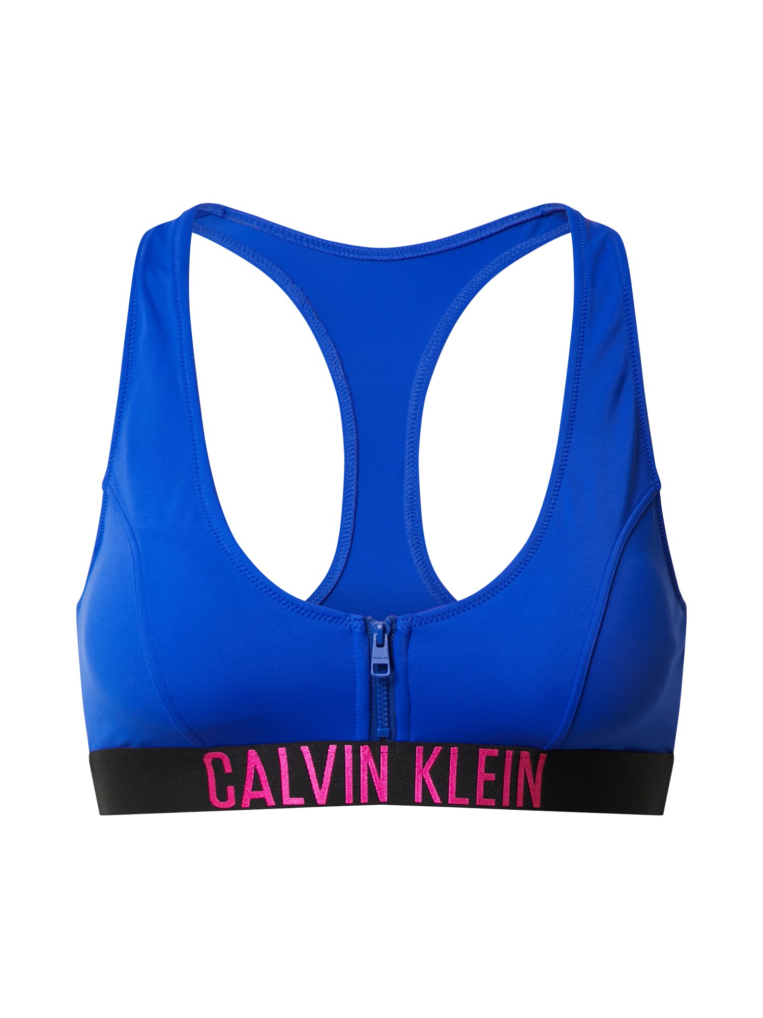 Calvin Klein Swimwear Bikinio viršutinė dalis  šviesiai raudona / mėlyna