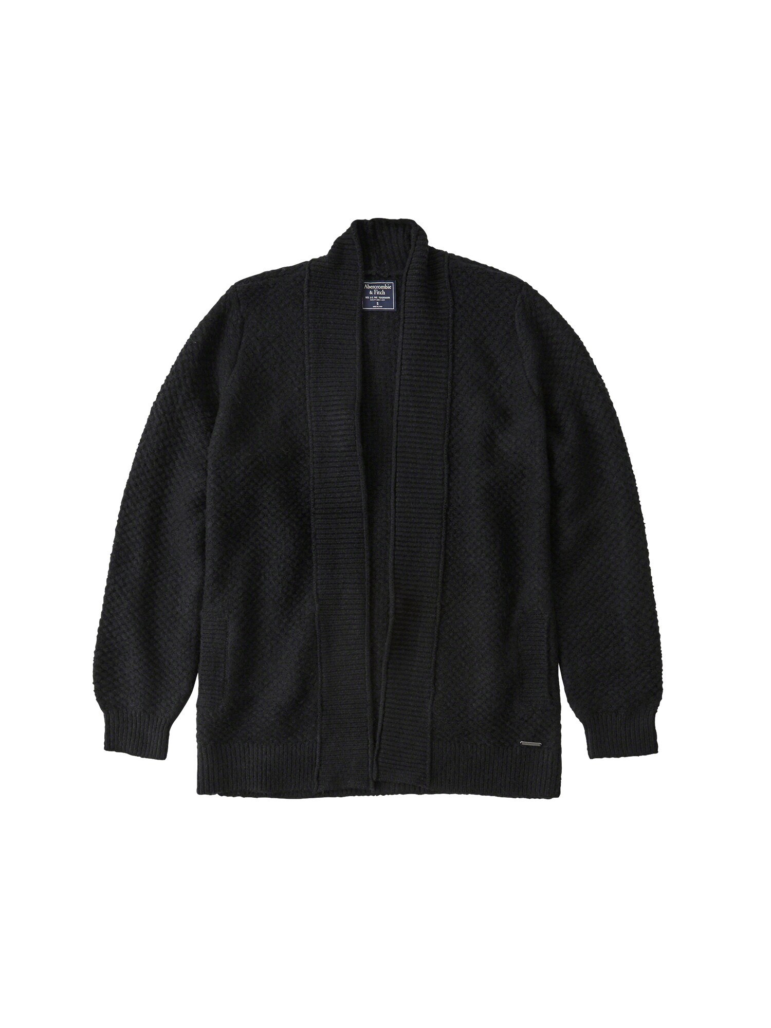 Abercrombie Fitch Dames Gebreid Vest Dolman Cardigan Zwart abercrombie fitch kopen in de aanbieding