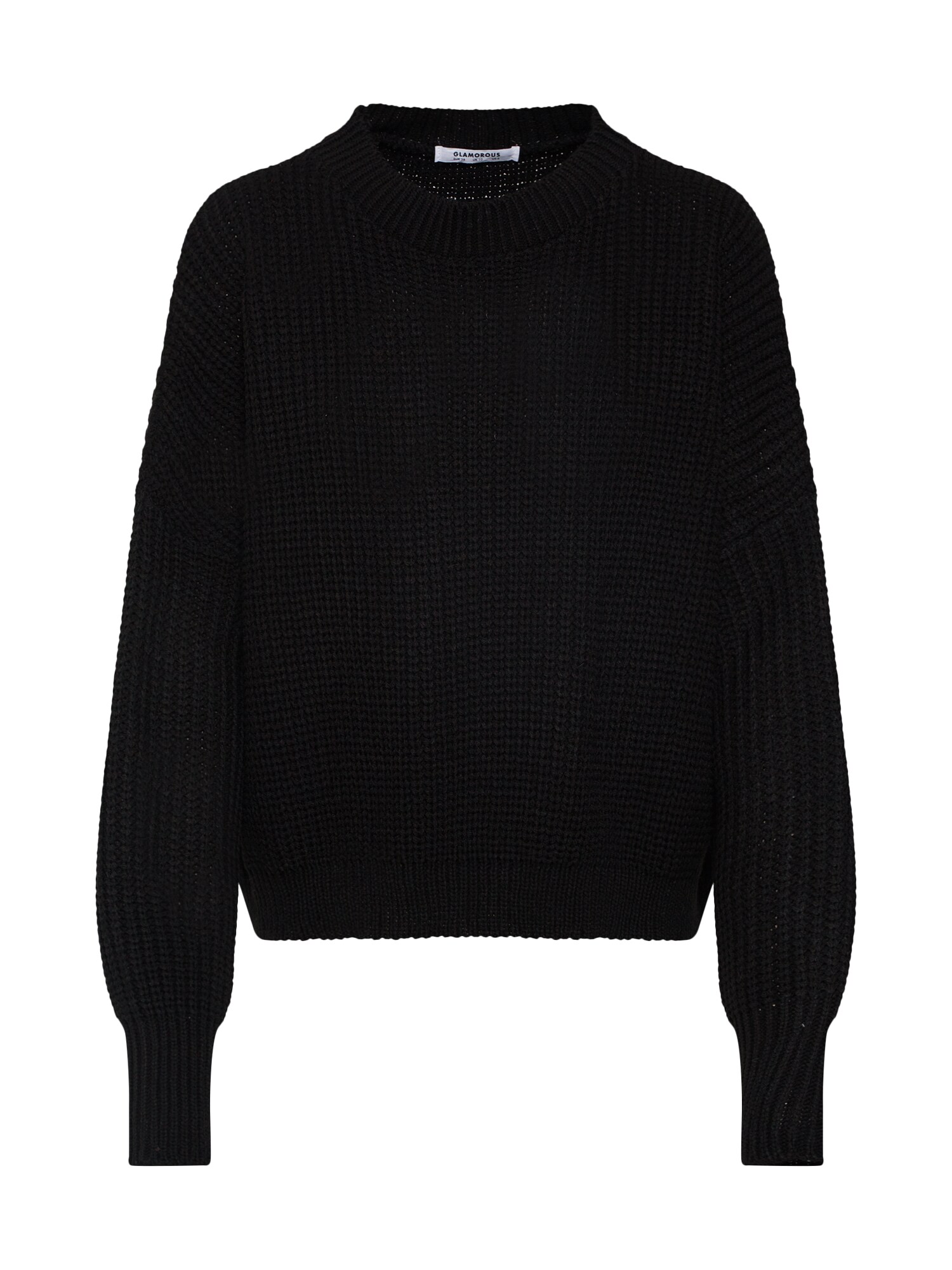 GLAMOROUS Megztinis  juoda