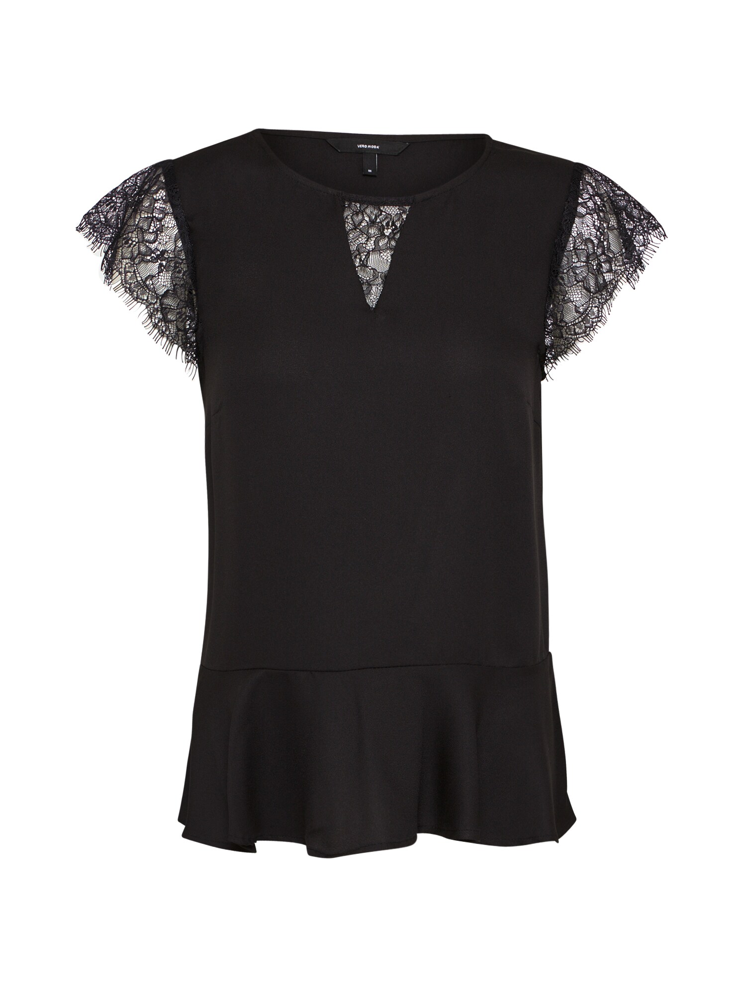 Vero Moda Dames Blouse Vmnile Zwart vero moda kopen in de aanbieding