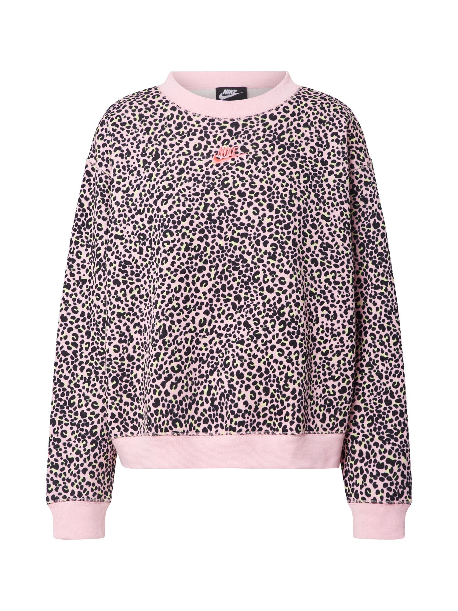 Nike Sportswear Megztinis be užsegimo  juoda / rožinė