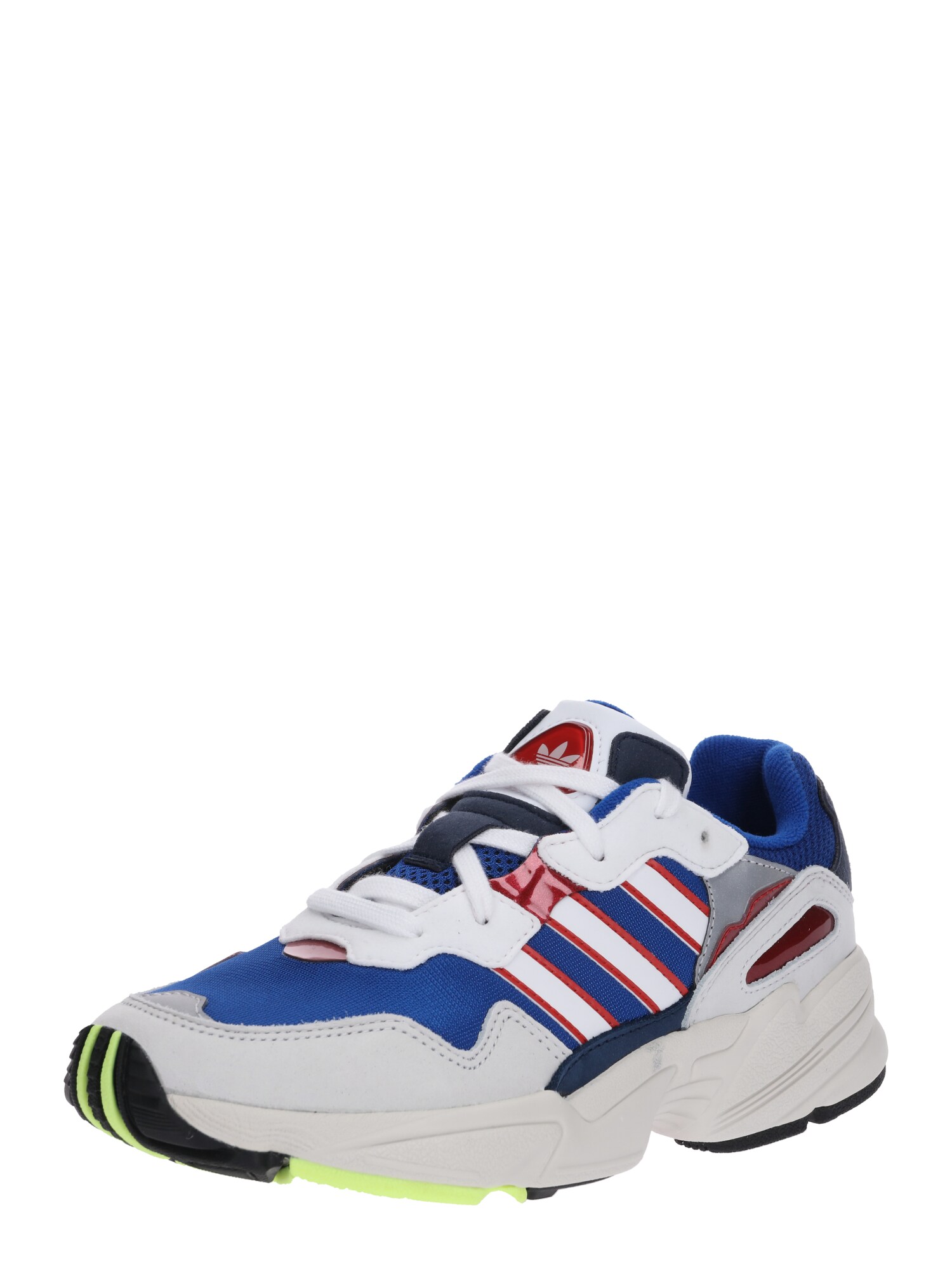 ADIDAS ORIGINALS Sportbačiai be auliuko 'Yung-96'  safyro / pilka / kraujo spalva / balta