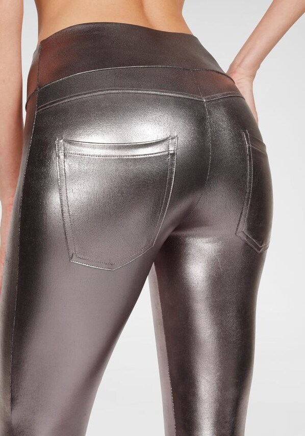 LASCANA, Leggings, ezüst, 5 kép a 5 közül