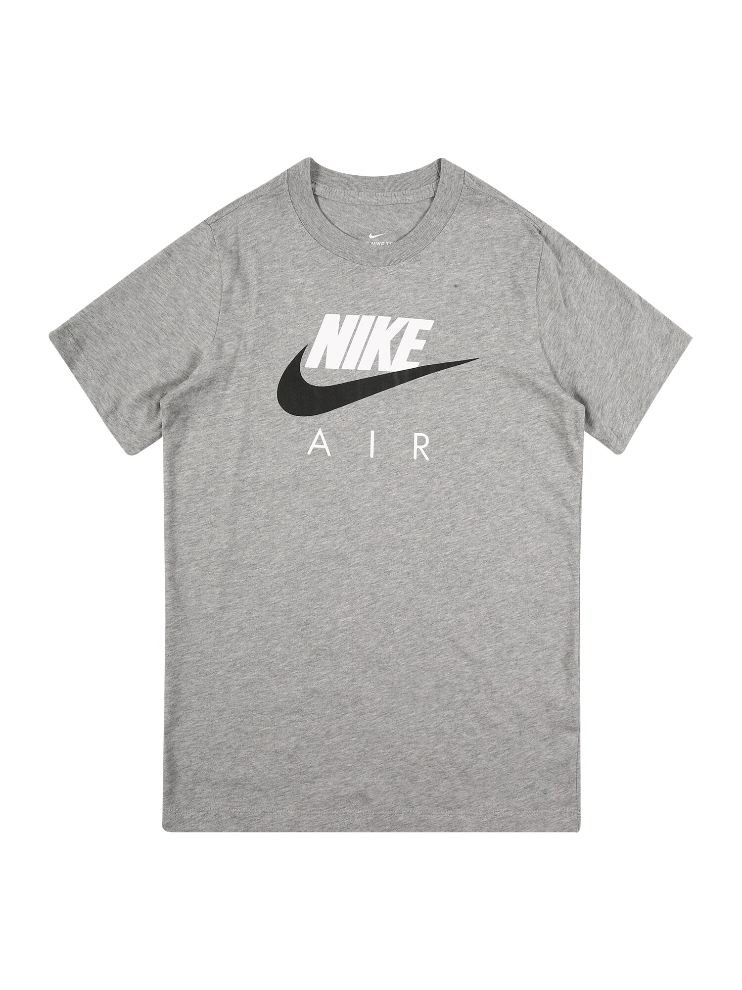 Nike Sportswear Marškinėliai  balta / margai pilka / juoda