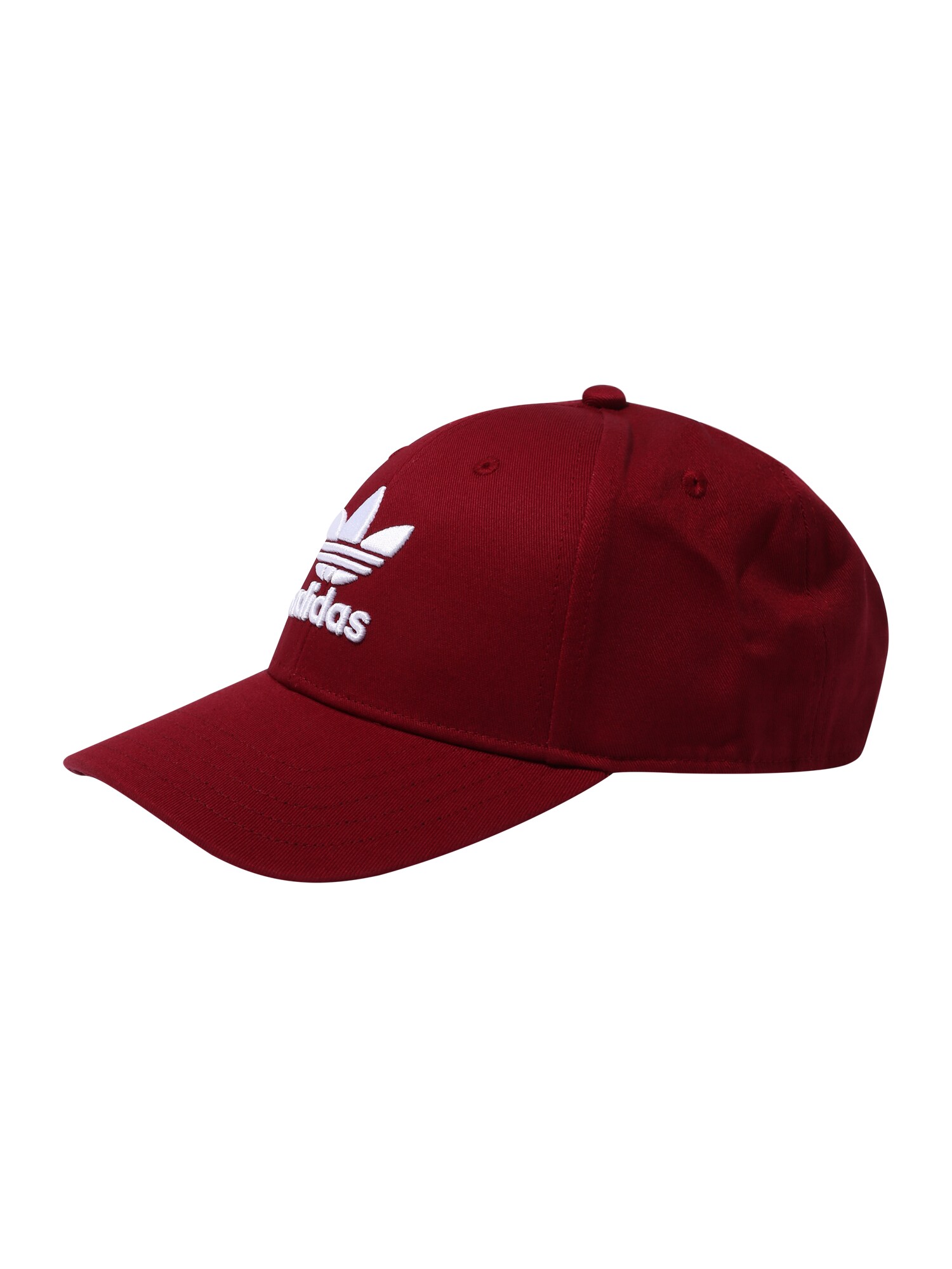 ADIDAS ORIGINALS Kepurė 'BASEB CLASS TRE'  balta / burgundiško vyno spalva