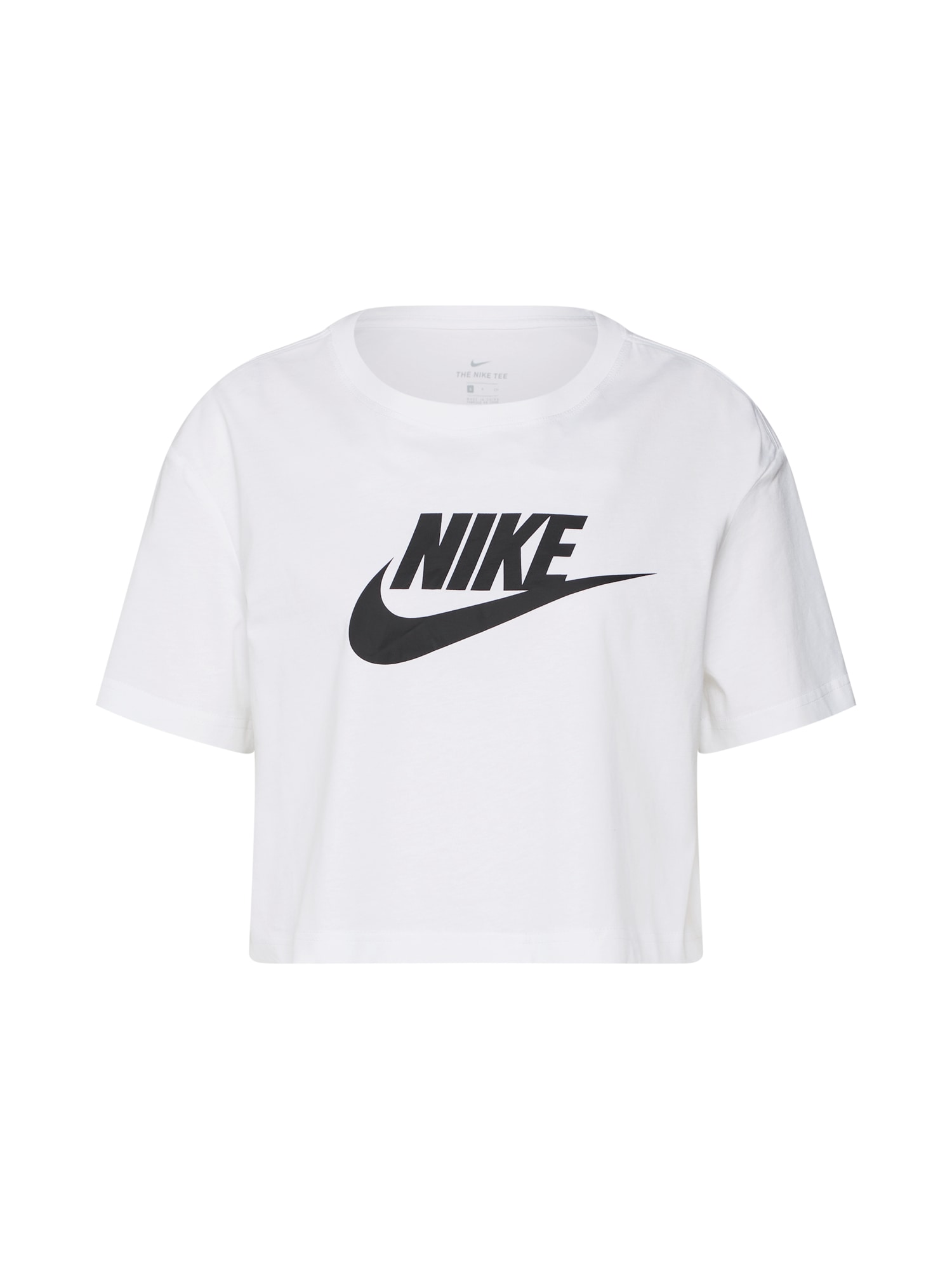 Nike Sportswear Tričko  čierna / biela