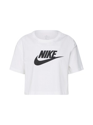 Nike Sportswear Camiseta 'Essential'  negro / blanco