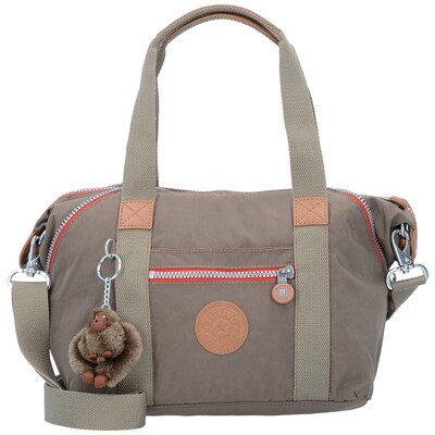 KIPLING Bolso de mano 'Art Mini'  camelo / beige oscuro / rojo