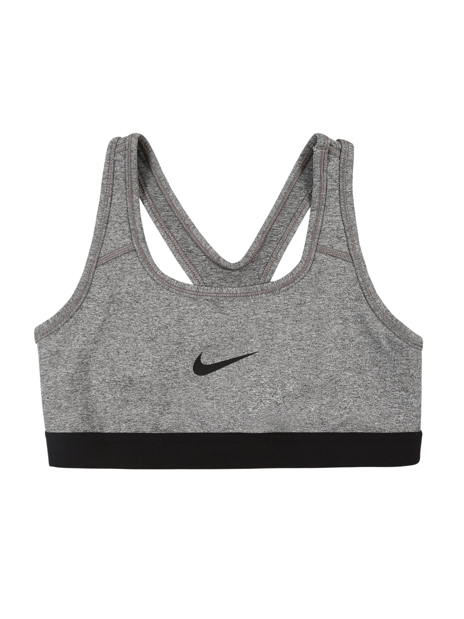 NIKE Sportinio stiliaus apatiniai drabužiai  margai pilka / juoda