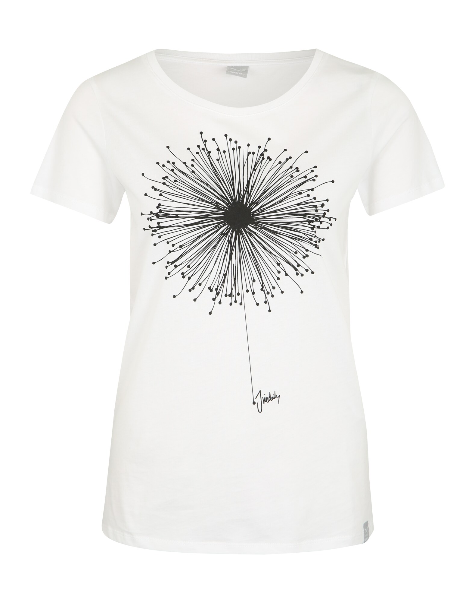 Iriedaily Dames Shirt Blowball Wit iriedaily kopen in de aanbieding