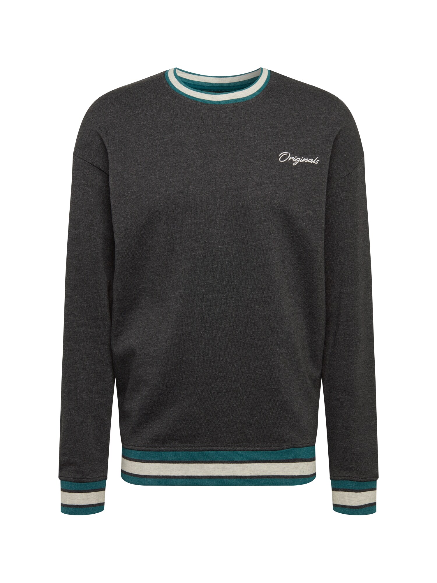 Jack And Jones Heren Sweatshirt Jorjared Sweat Crew Neck Zwart jack and jones kopen in de aanbieding