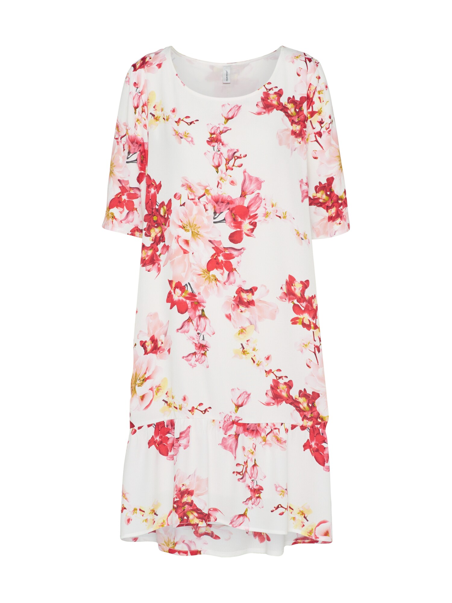 Soyaconcept Dames Zomerjurk Lamija Rosa Natuurwit soyaconcept kopen in de aanbieding