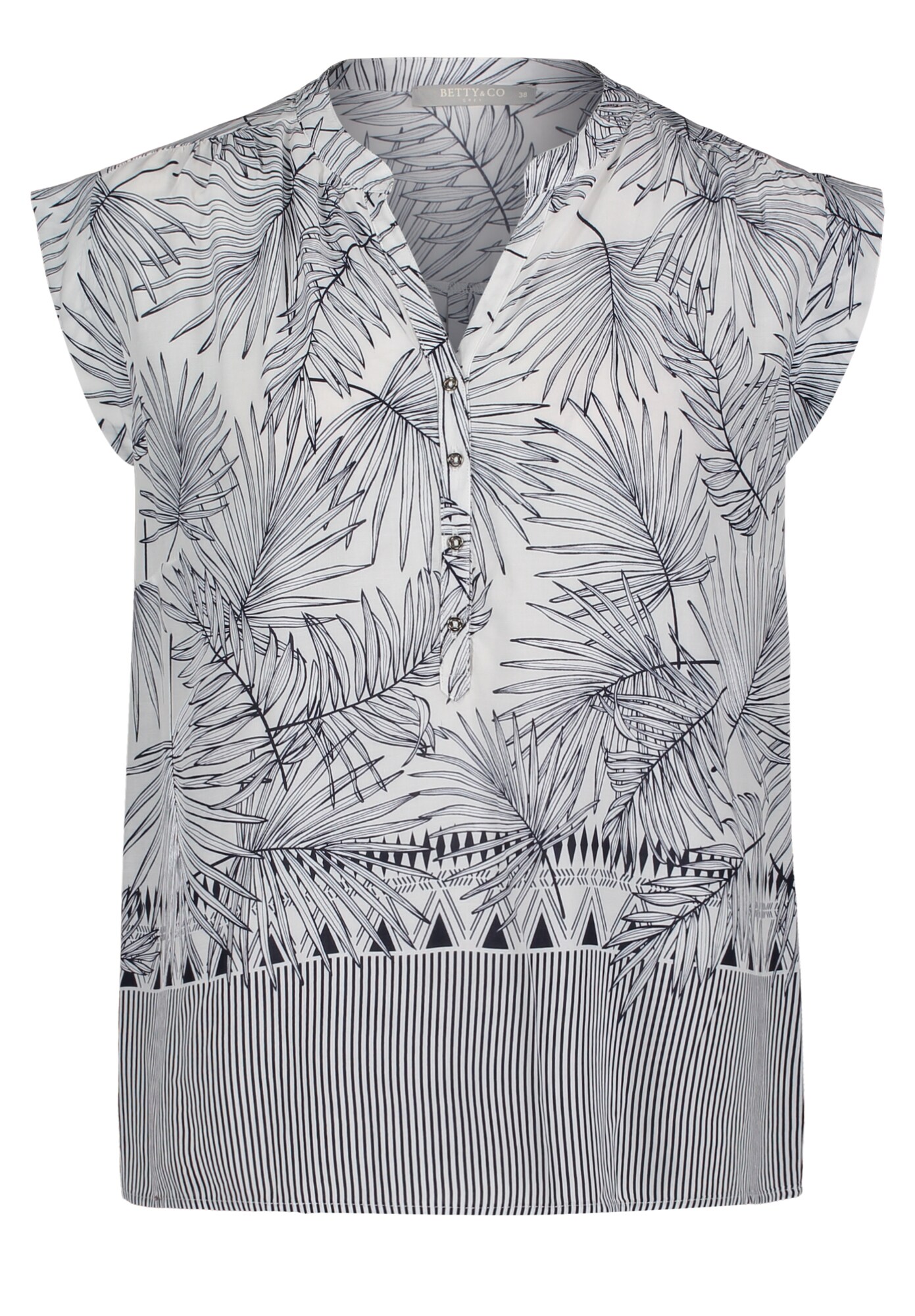 Betty Co Dames Blouse Grijs betty co kopen in de aanbieding