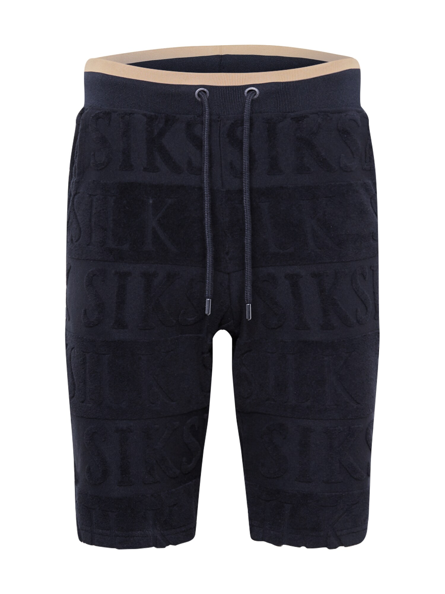 SikSilk Kelnės  juoda / smėlio