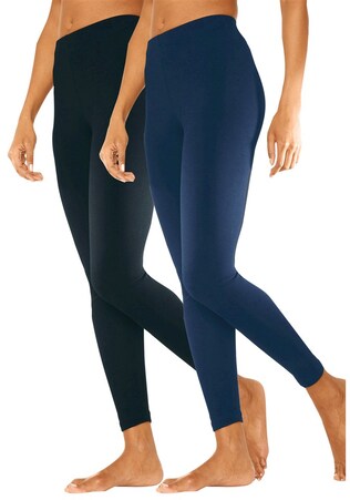 VIVANCE, Leggings, kék & fekete