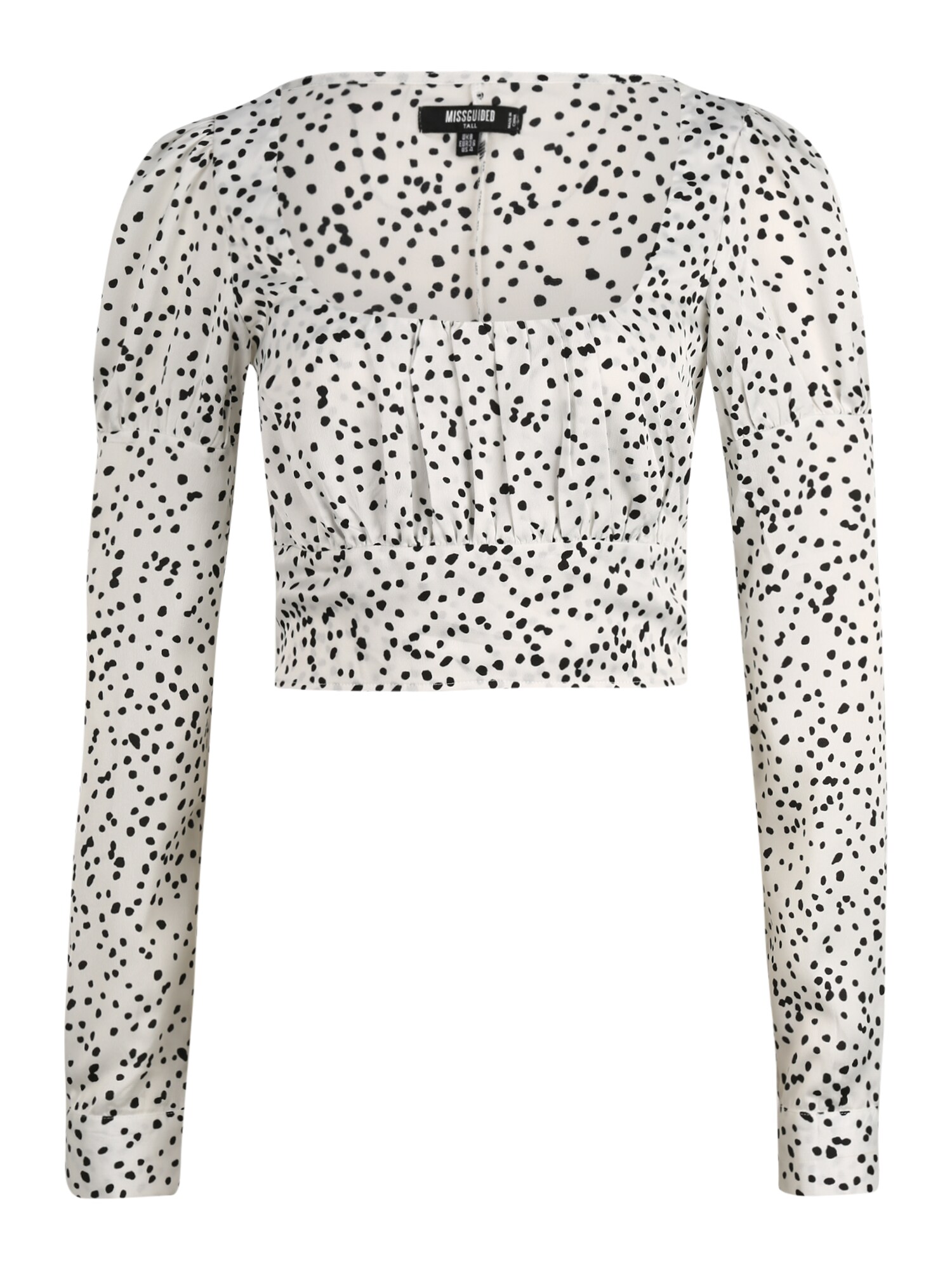 Missguided Tall Blúz  fekete / fehér akciós termékkép 1