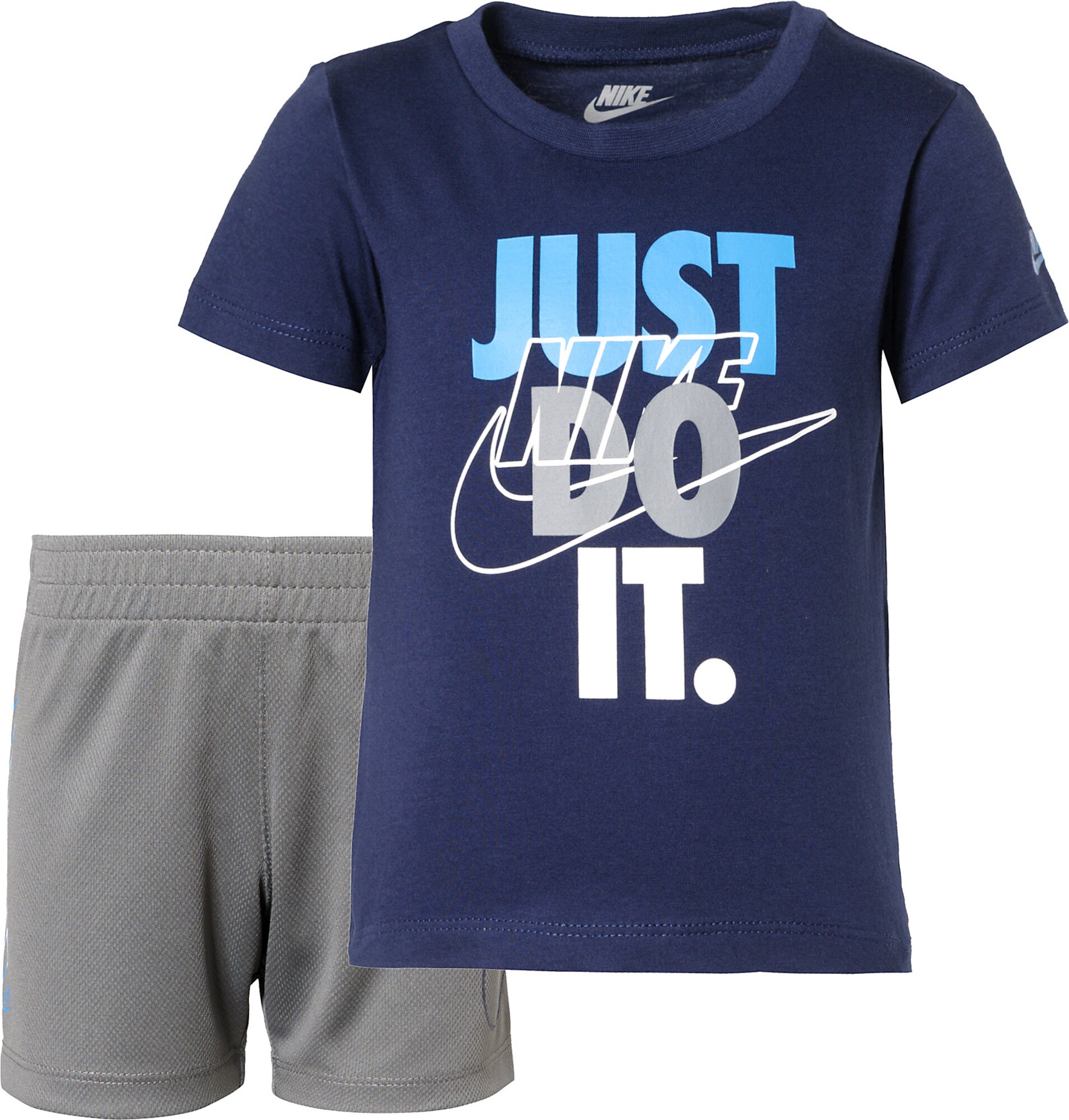 Nike Sportswear Laisvalaikio kostiumas  mėlyna / balta / turkio spalva / pilka