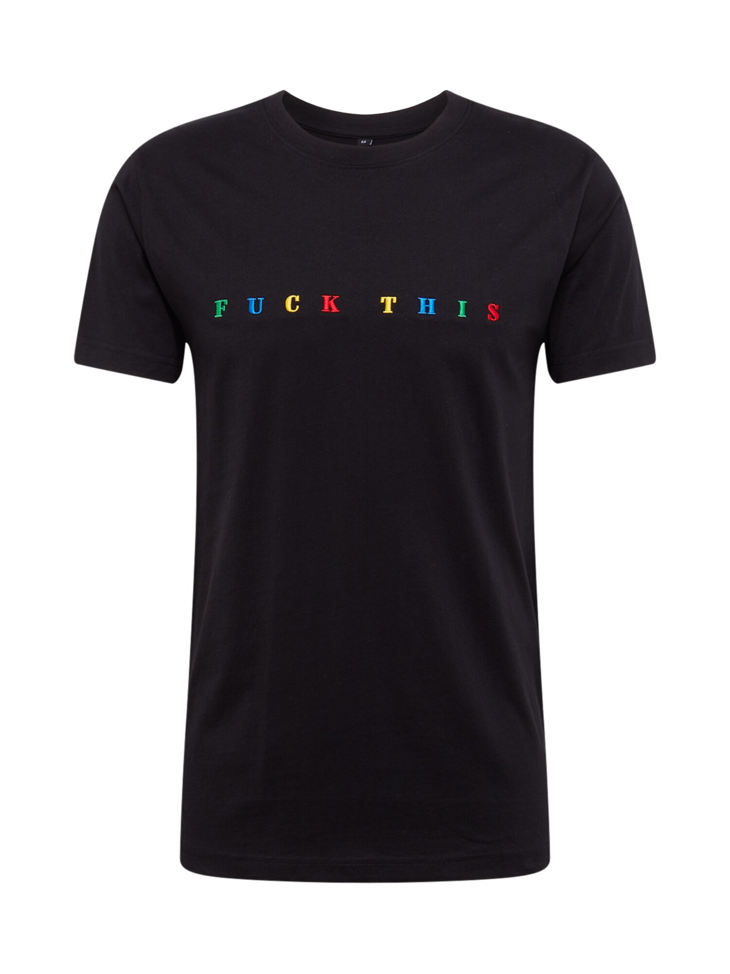 Mister Tee Marškinėliai 'Fuck This'  juoda / geltona / žalia / mėlyna / raudona