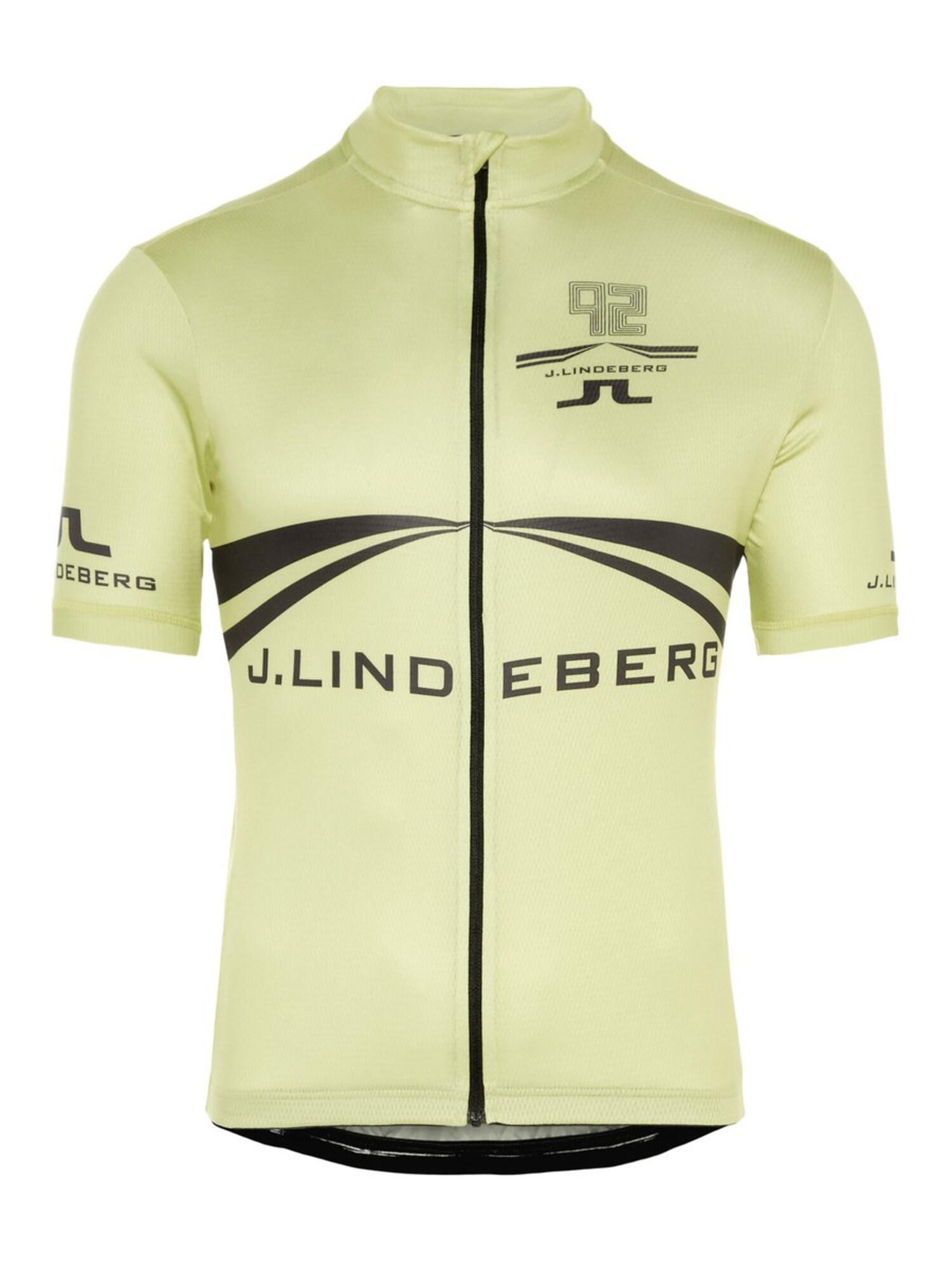 Jlindeberg Heren Functioneel Shirt Lichtgeel jlindeberg kopen in de aanbieding