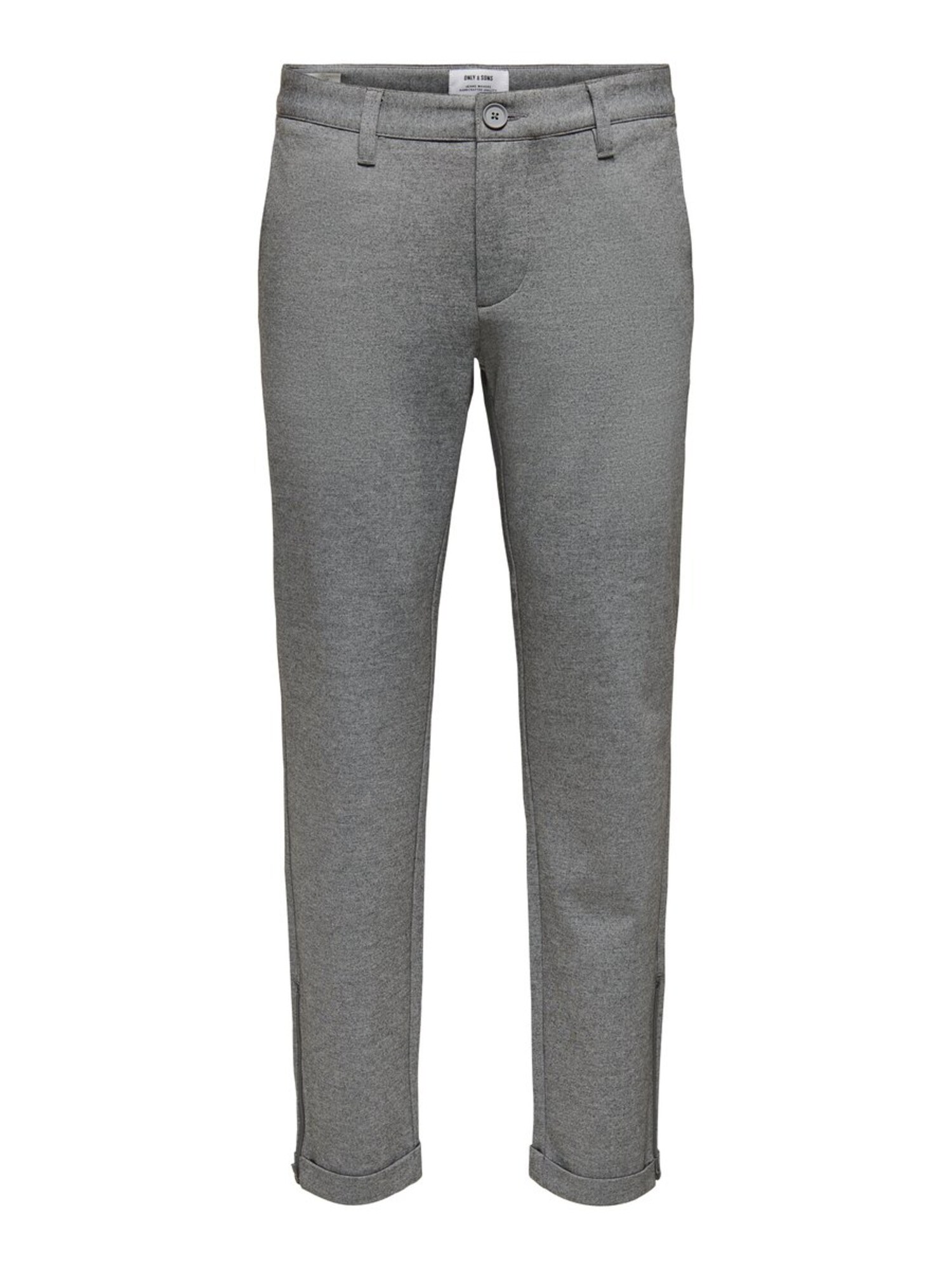 Only & Sons Kelnės 'ONSMARK ZIP PANT GW 6733'  pilka
