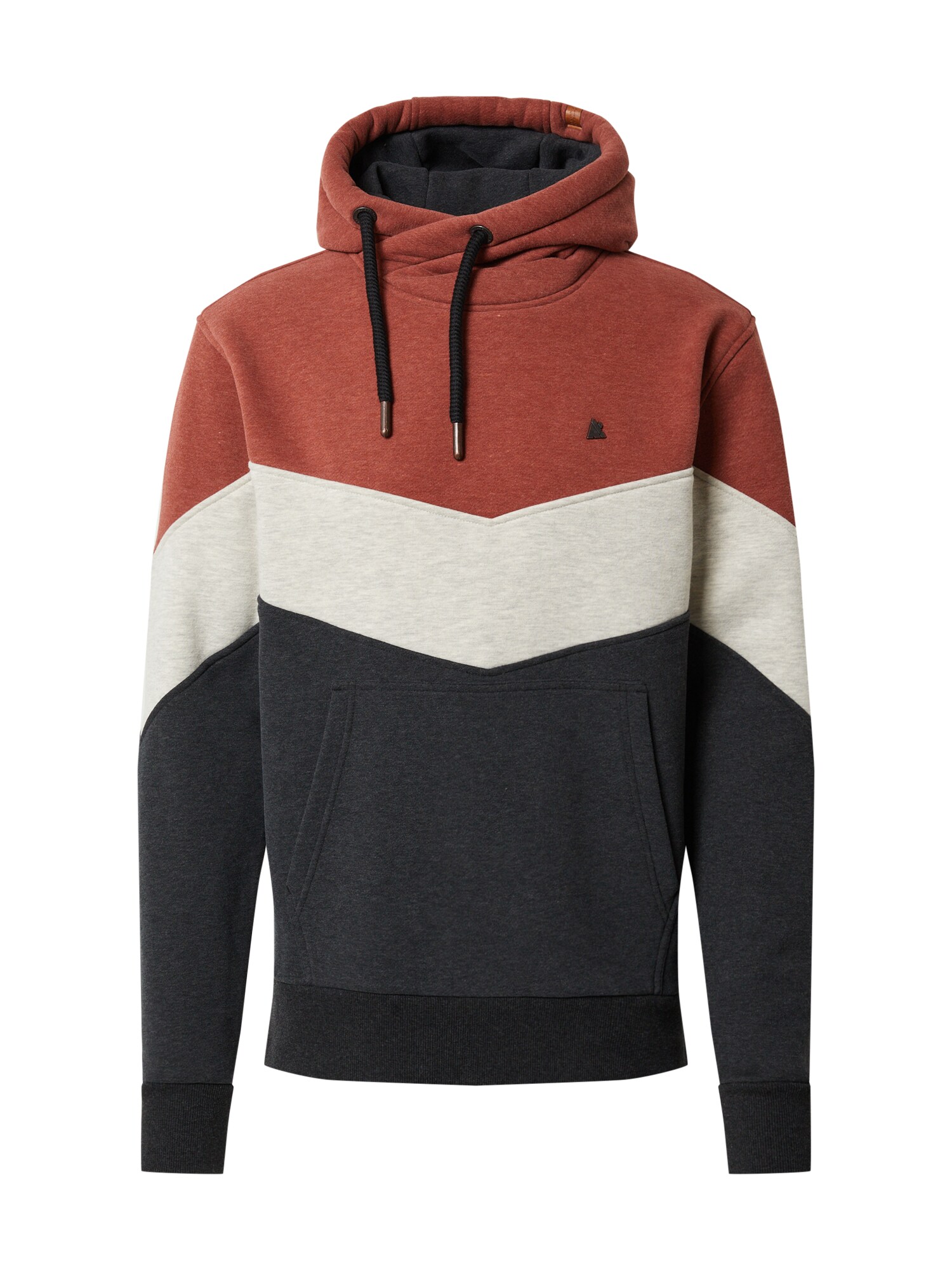 Alife and Kickin Megztinis be užsegimo 'Jasper'  ruda / pilka / juoda