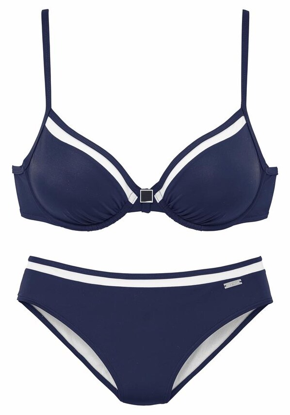 LASCANA, Bikini, kék, 4 kép a 5 közül