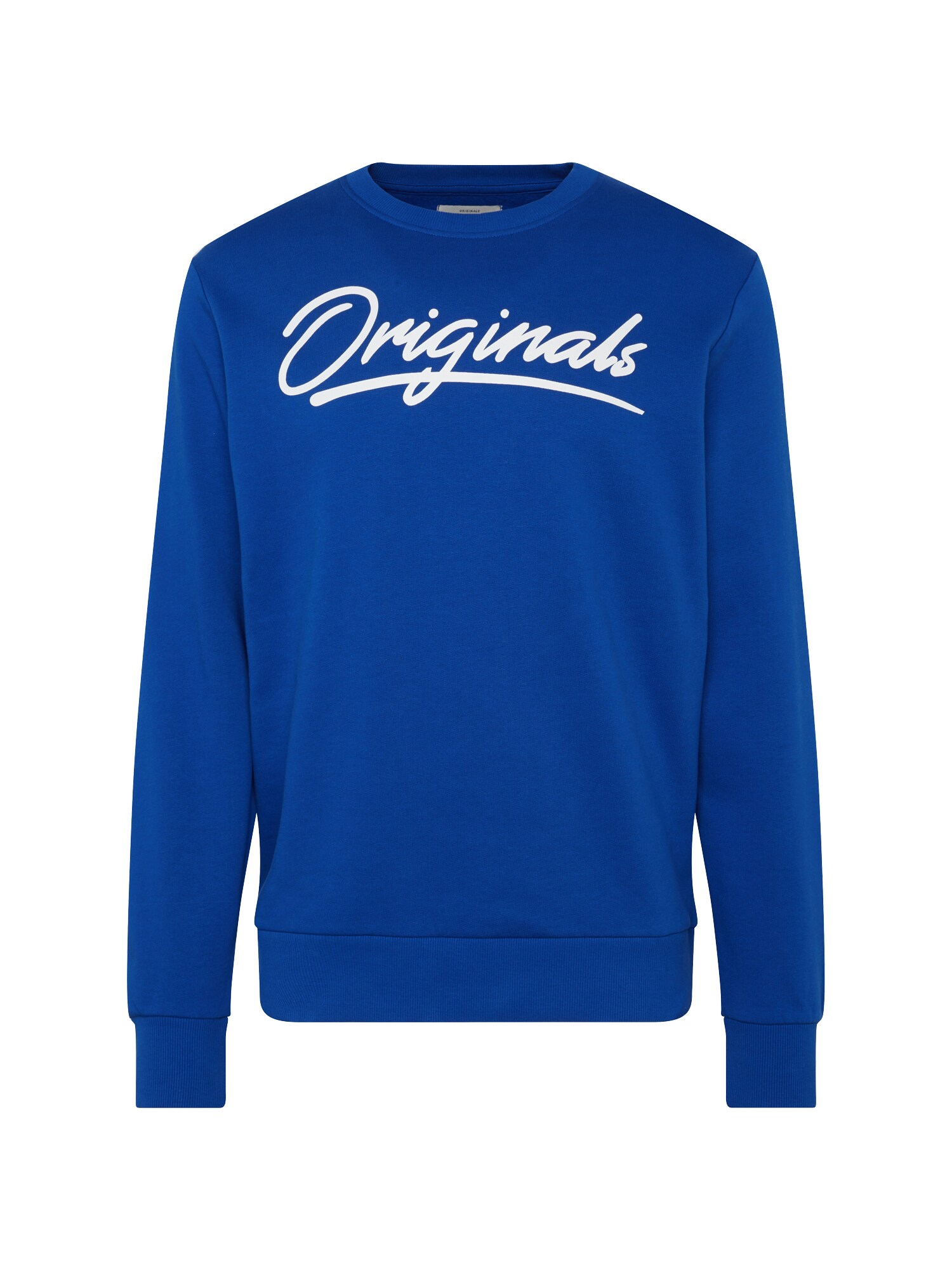 Jack And Jones Heren Sweatshirt Jorart Blauw Wit jack and jones kopen in de aanbieding