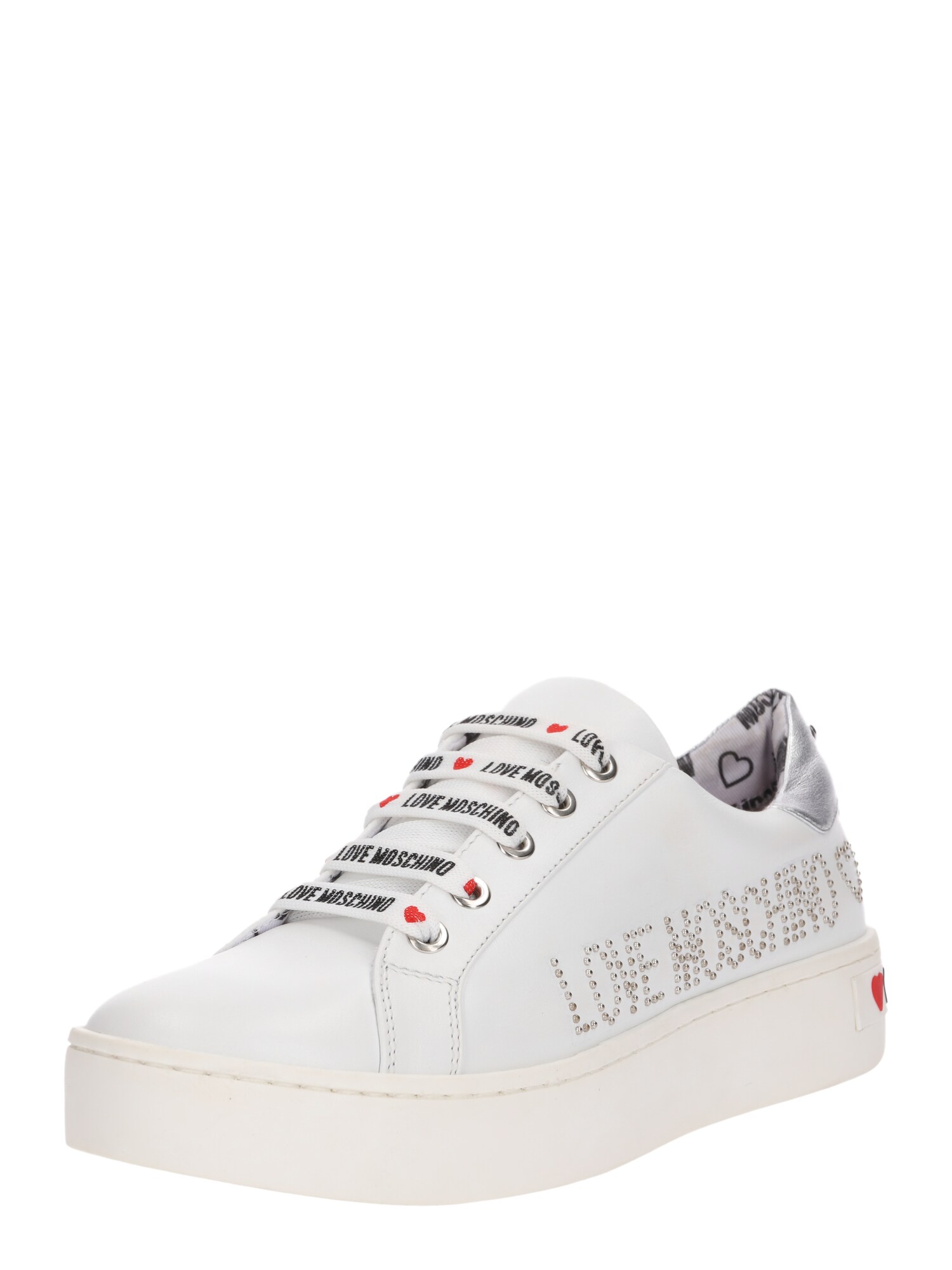 Love Moschino Dames Sneakers Laag Ja15243G17 Fab Ia0 Wit love moschino kopen in de aanbieding
