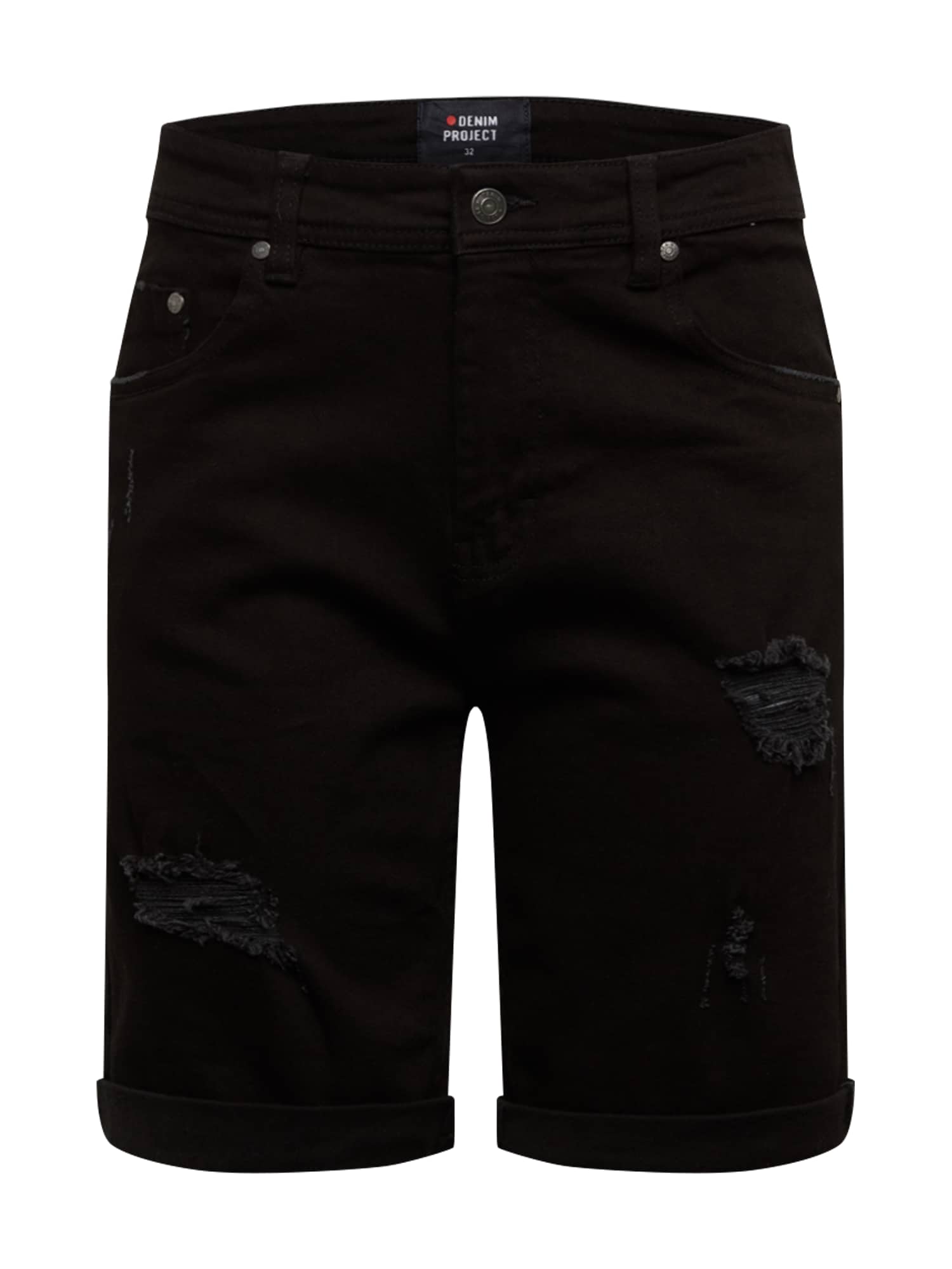 Denim Project Džínsy 'Mr. Orange'  čierny denim