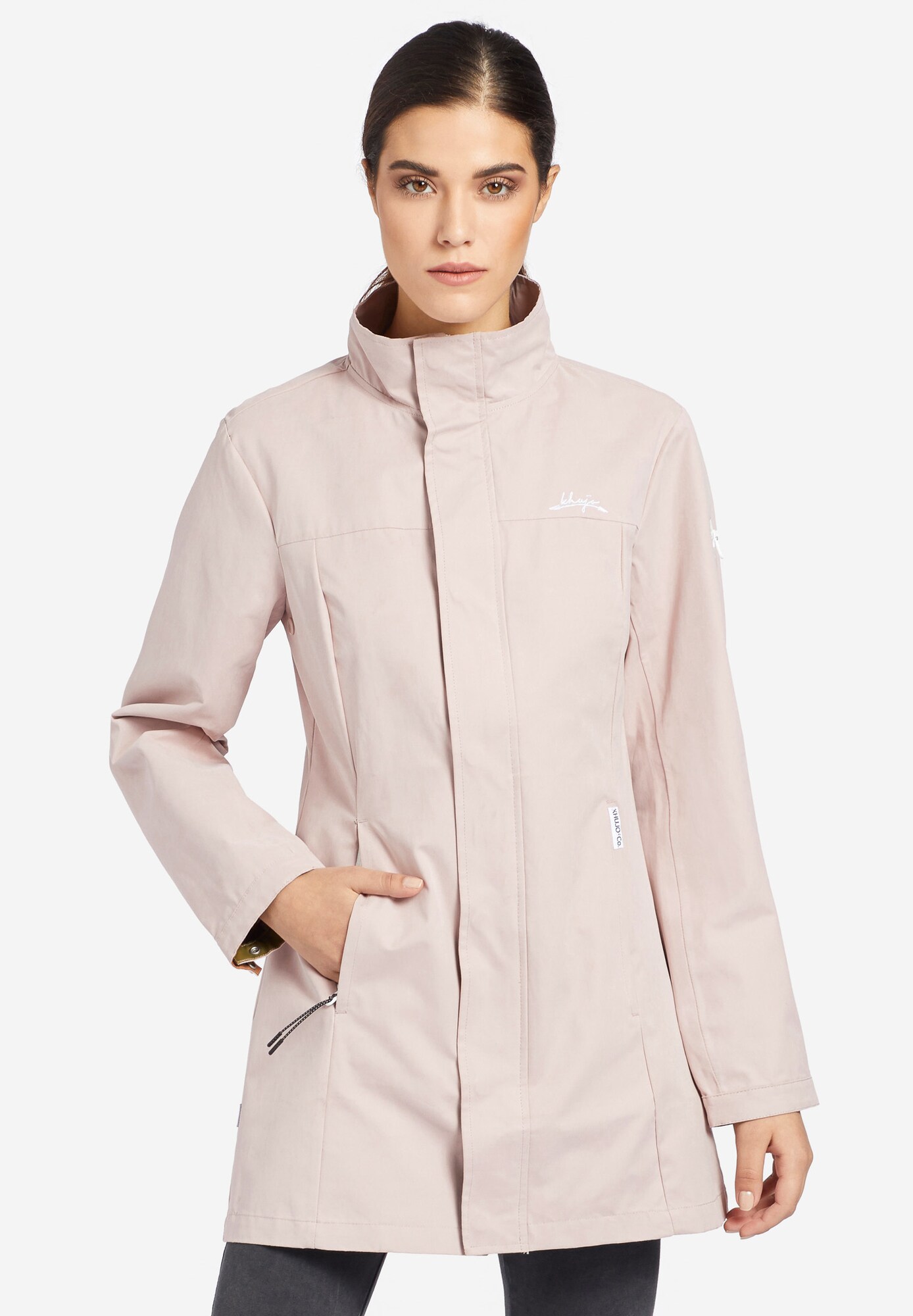 Khujo Dames Tussenjas Bolka Pastelroze khujo kopen in de aanbieding