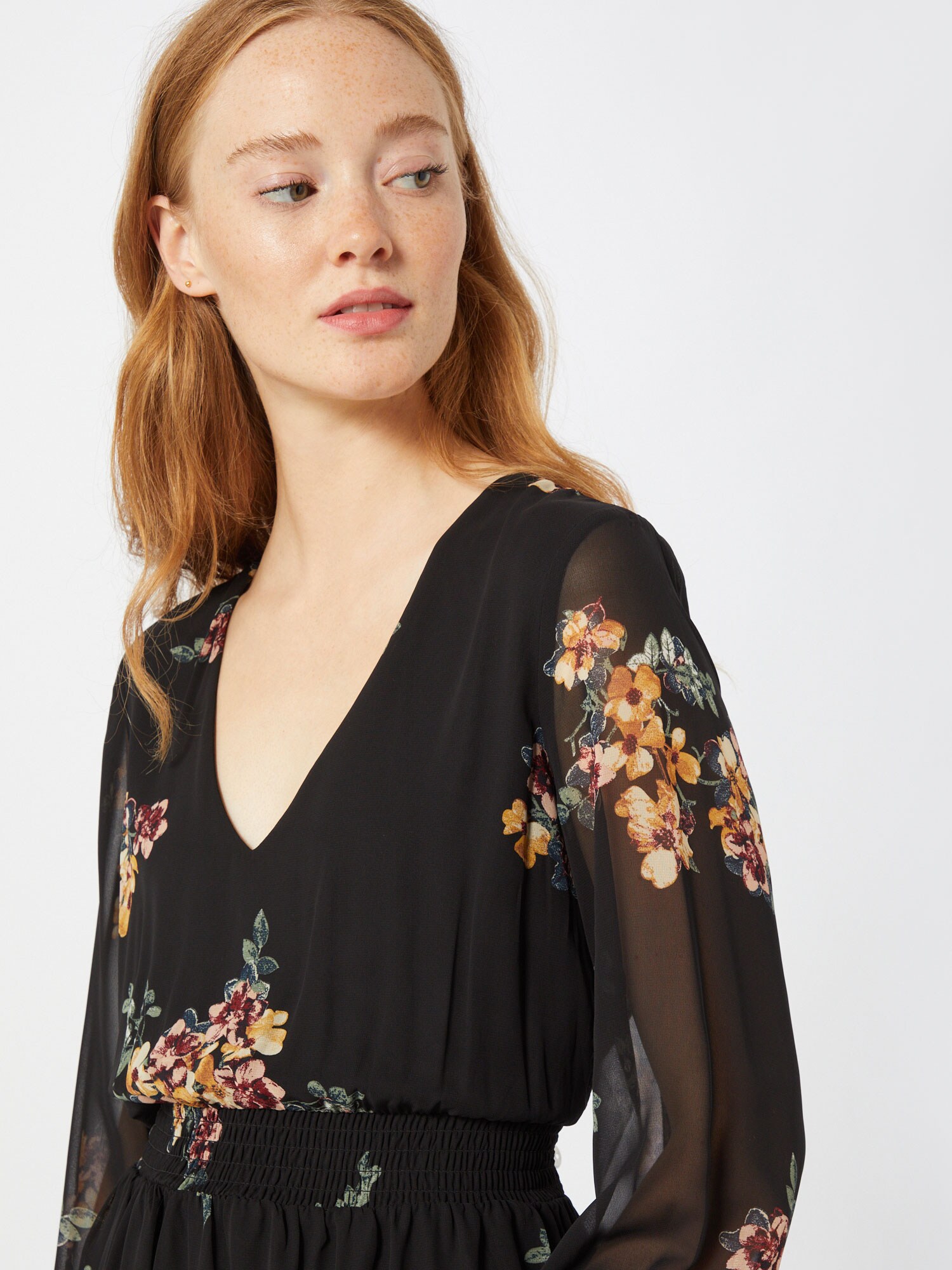VERO MODA Šaty zmiešané farby / čierna (obrázok 5)