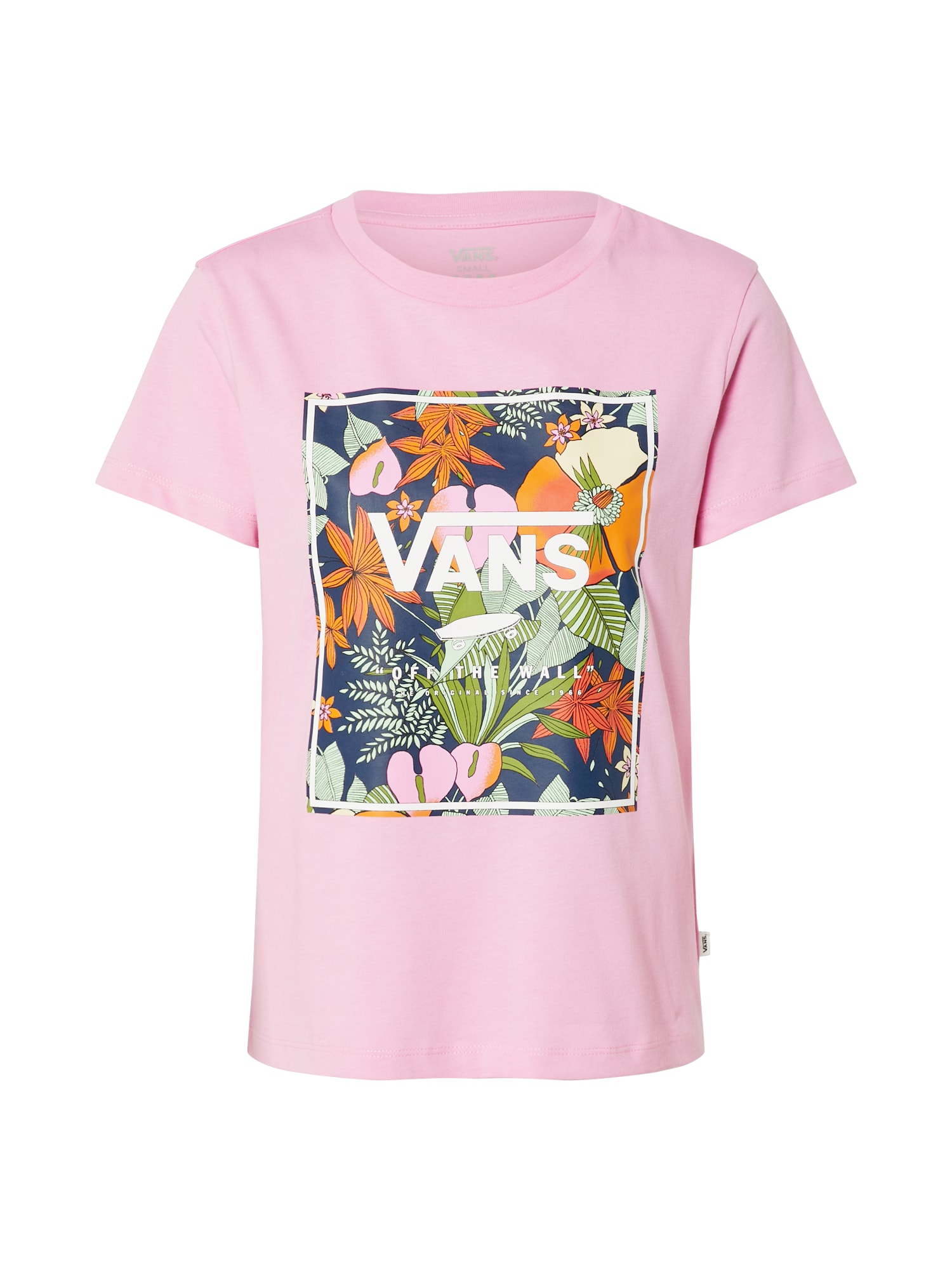 VANS Tricou Boxlet  bleumarin / verde / portocaliu / roz