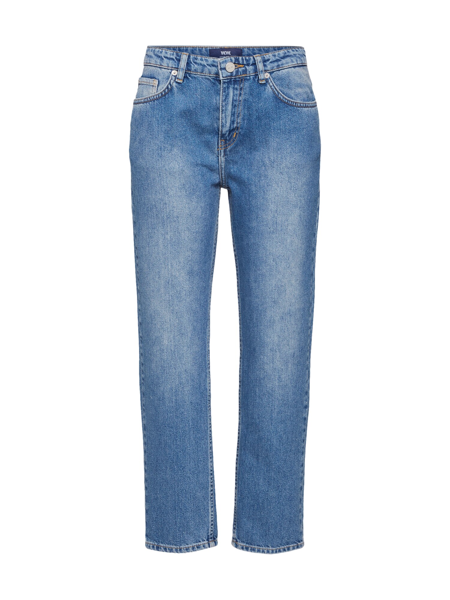 Wood Dames Jeans Eve Blauw Denim wood wood kopen in de aanbieding