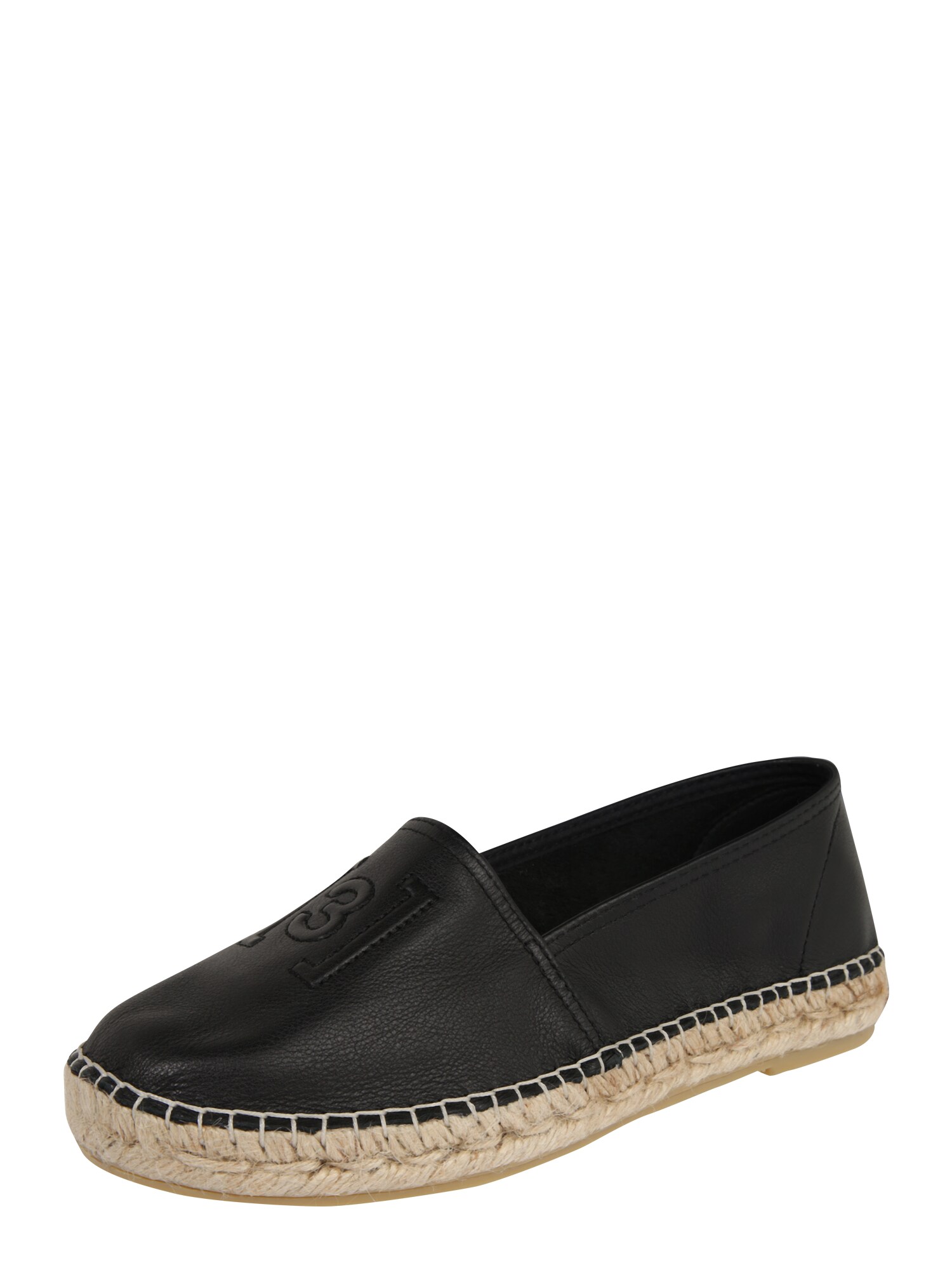 espadrij l´originale Espadrilės 'Classic Cuir Embossed'  juoda