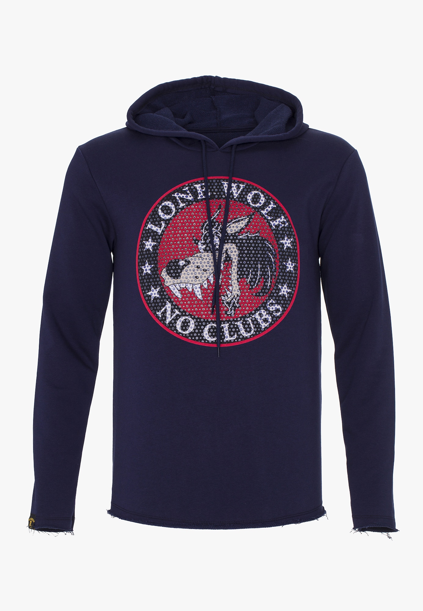 Plus Eighteen Heren Sweatshirt Blauw plus eighteen kopen in de aanbieding