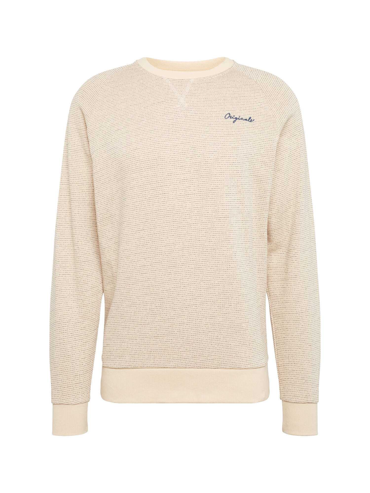 Jack And Jones Heren Sweatshirt Jorhide Sweat Crew Neck Beige jack and jones kopen in de aanbieding