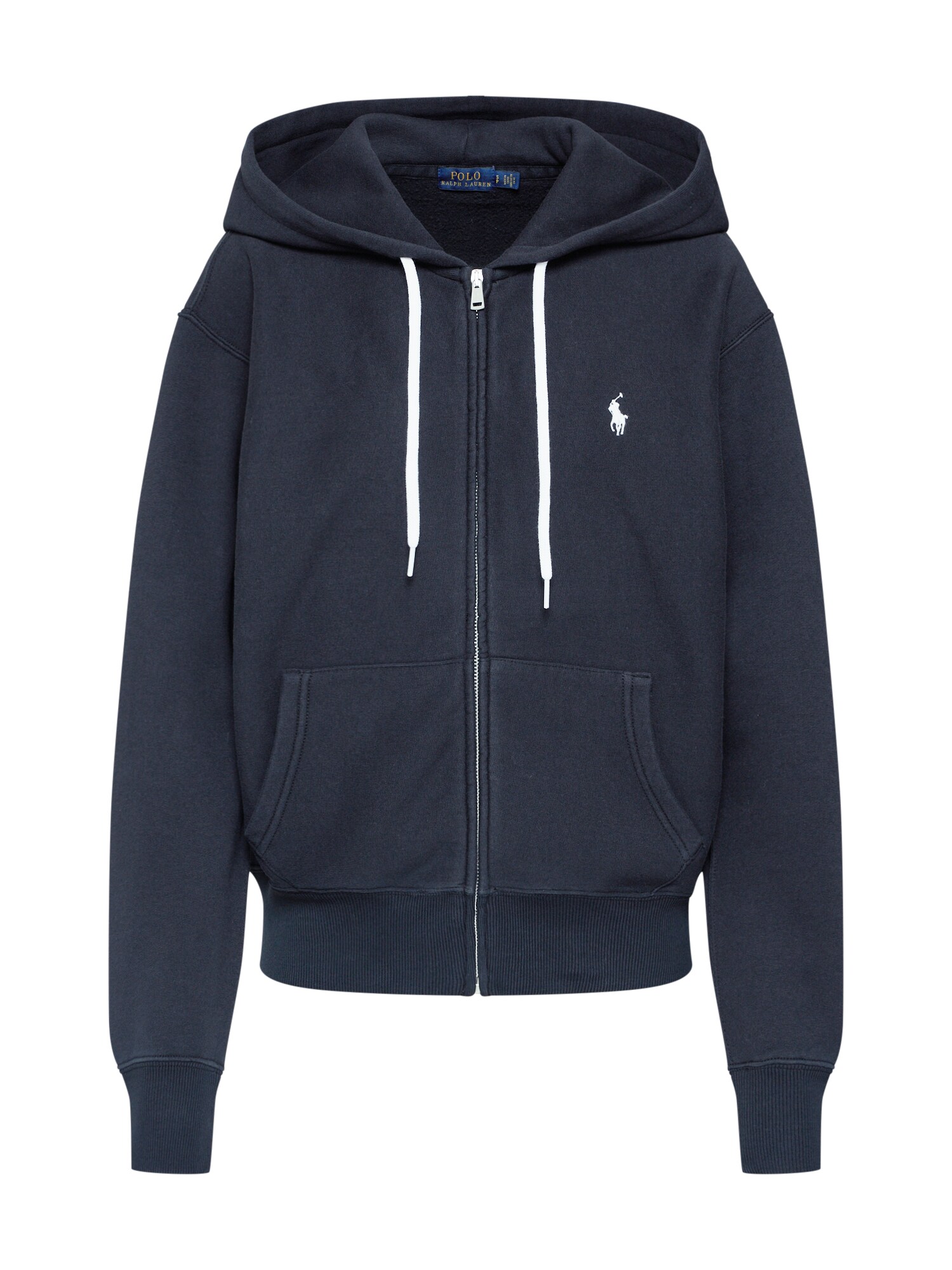 Polo Ralph Lauren Tepláková bunda  čierna / biela