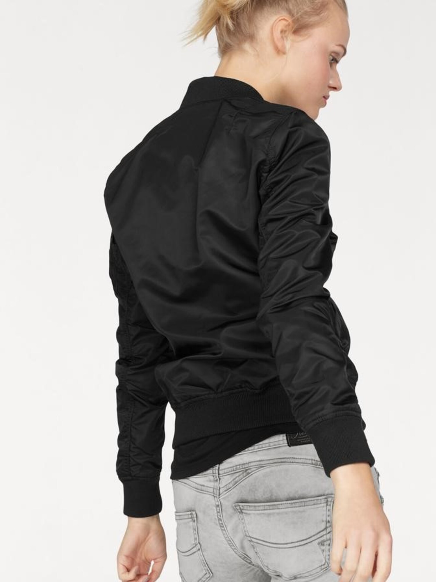 ALPHA INDUSTRIES Átmeneti dzseki  bronz / fekete termék 2. képe