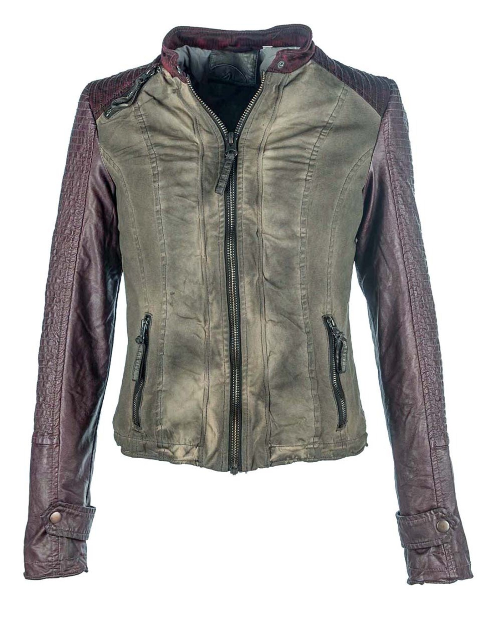 Maze Dames Tussenjas Wells Grijs Lila maze kopen in de aanbieding