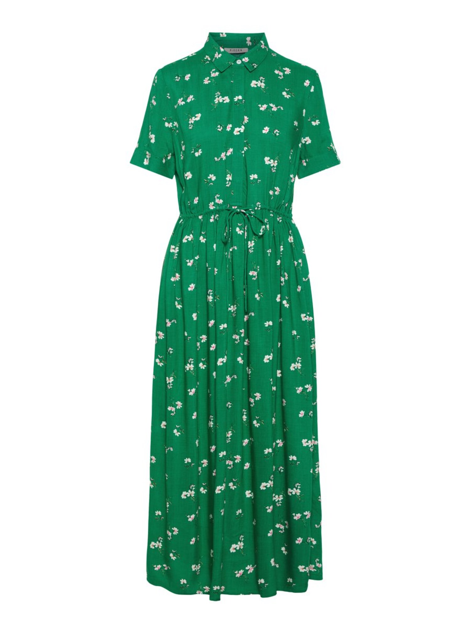 Pieces Dames Blousejurk Groen Gemengde Kleuren pieces kopen in de aanbieding