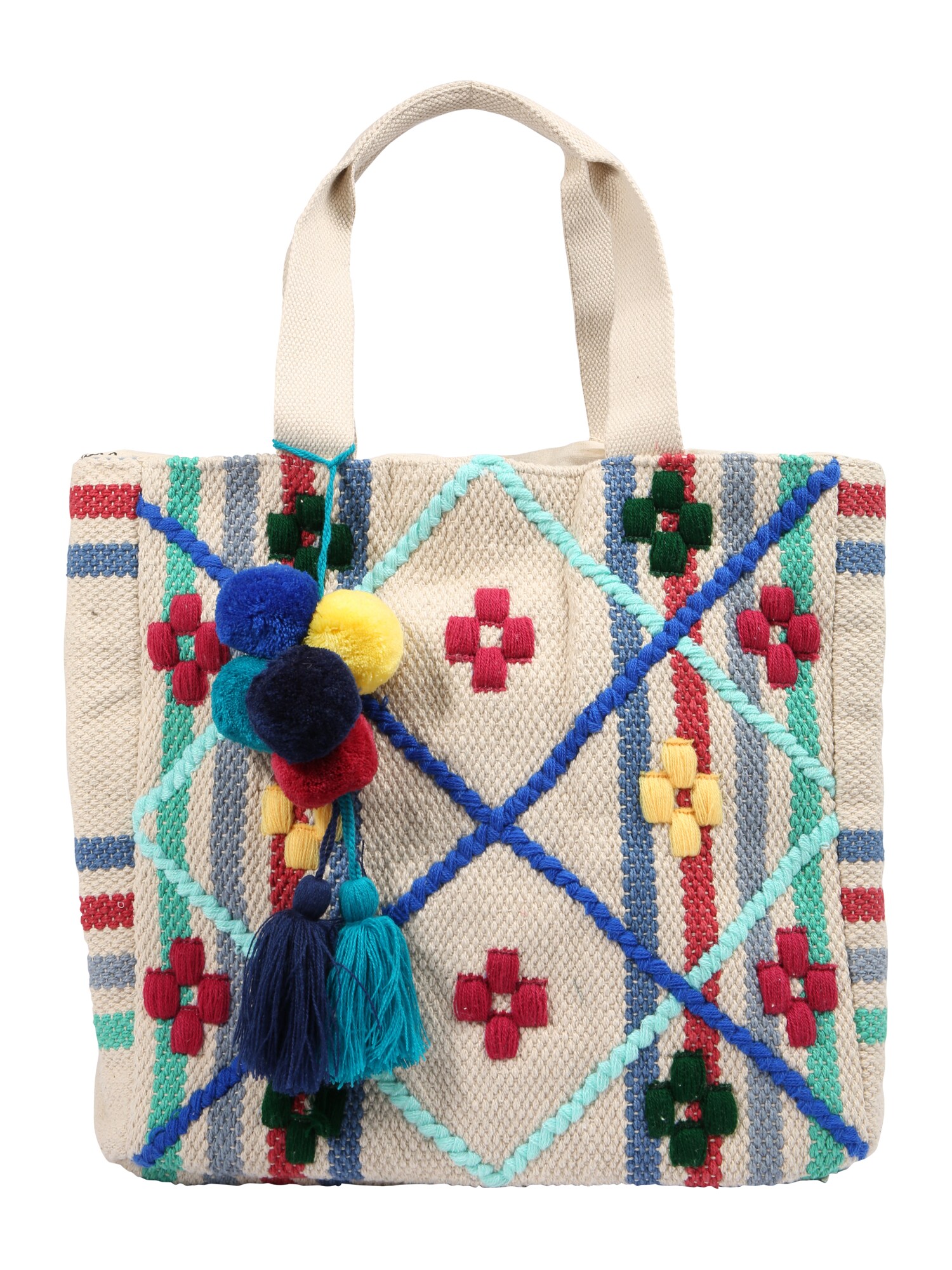 Pepe Jeans Dames Handtas Marion Gemengde Kleuren Wolwit pepe jeans kopen in de aanbieding