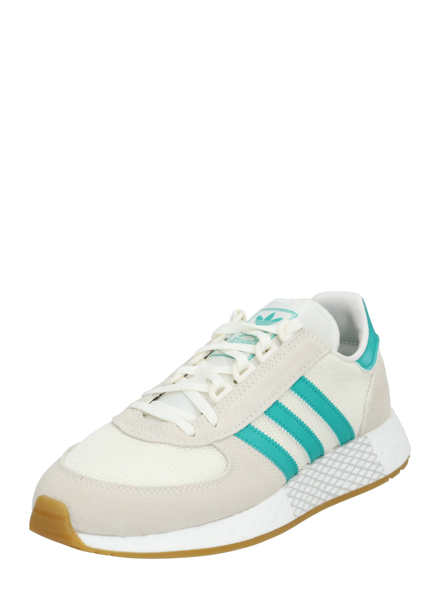 ADIDAS ORIGINALS Sportbačiai be auliuko 'Marathon Tech'  žalia / šviesiai pilka