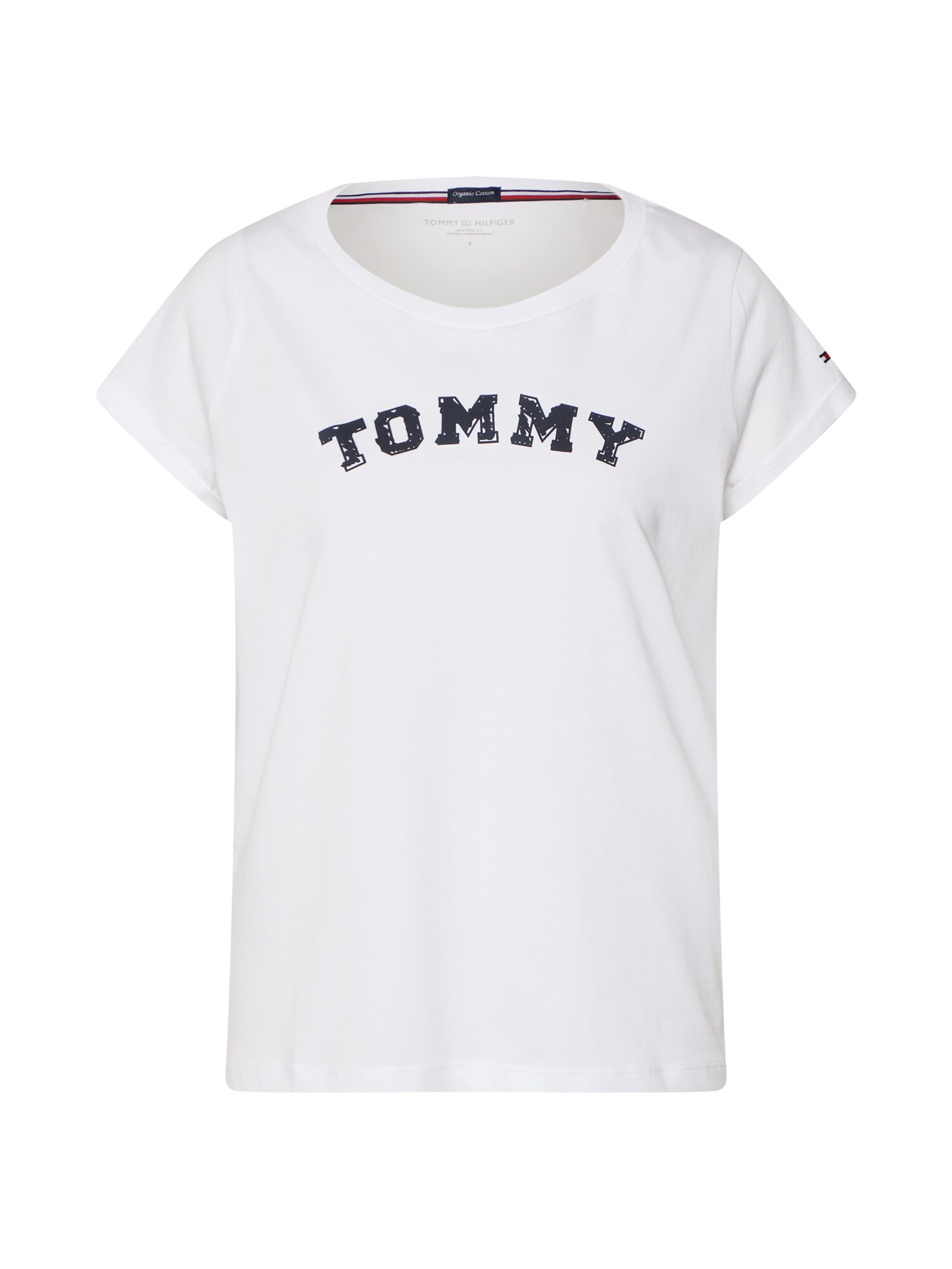 Tommy Hilfiger Underwear Dames Slaapshirt Cn Tee Ss Logo Wit tommy hilfiger underwear kopen in de aanbieding