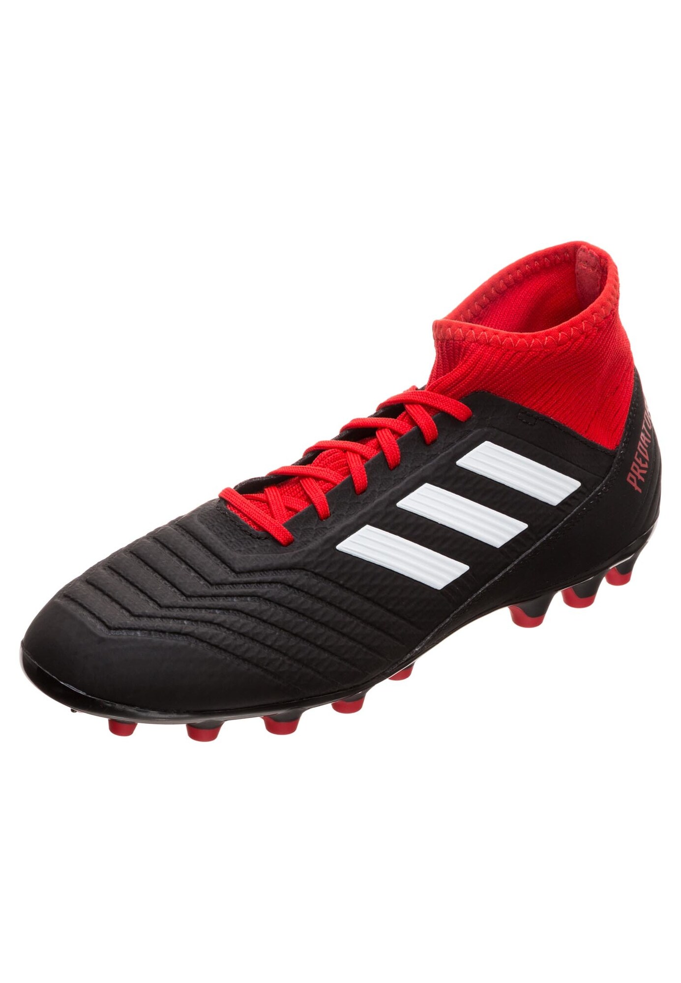 Adidas Performance Heren Voetbalschoen Predator 183 Ag Rood Zwart Wit adidas performance kopen in de aanbieding