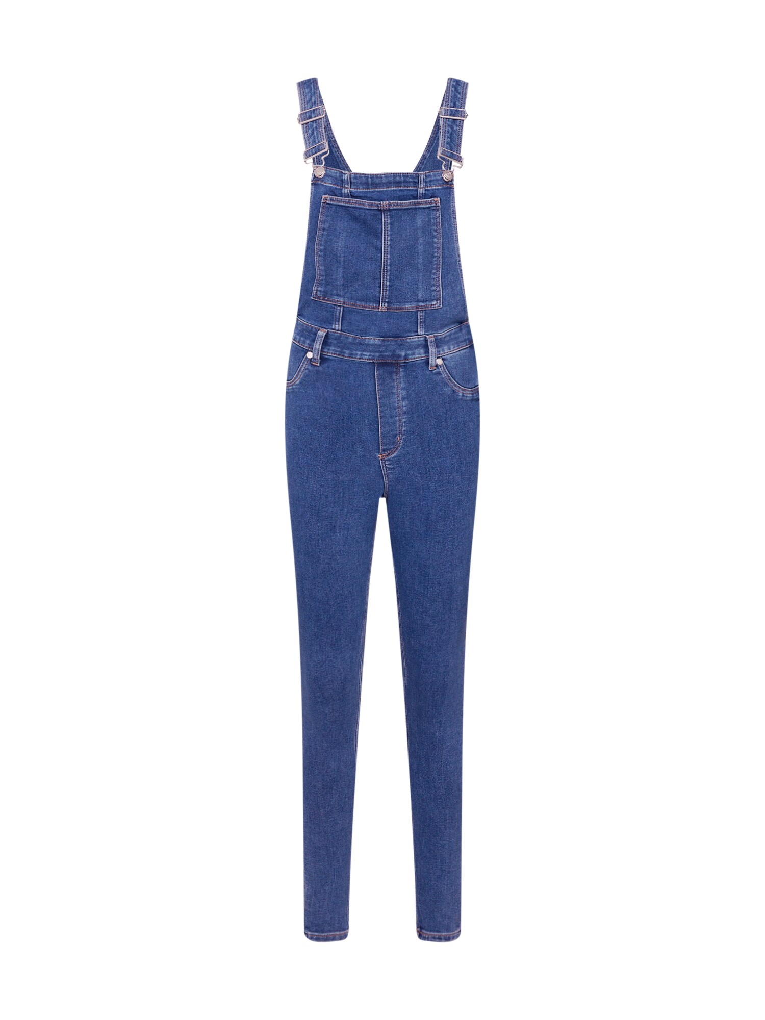 Cheap Monday Dames Tuinbroek Jeans Dungaree Blauw Denim cheap monday kopen in de aanbieding