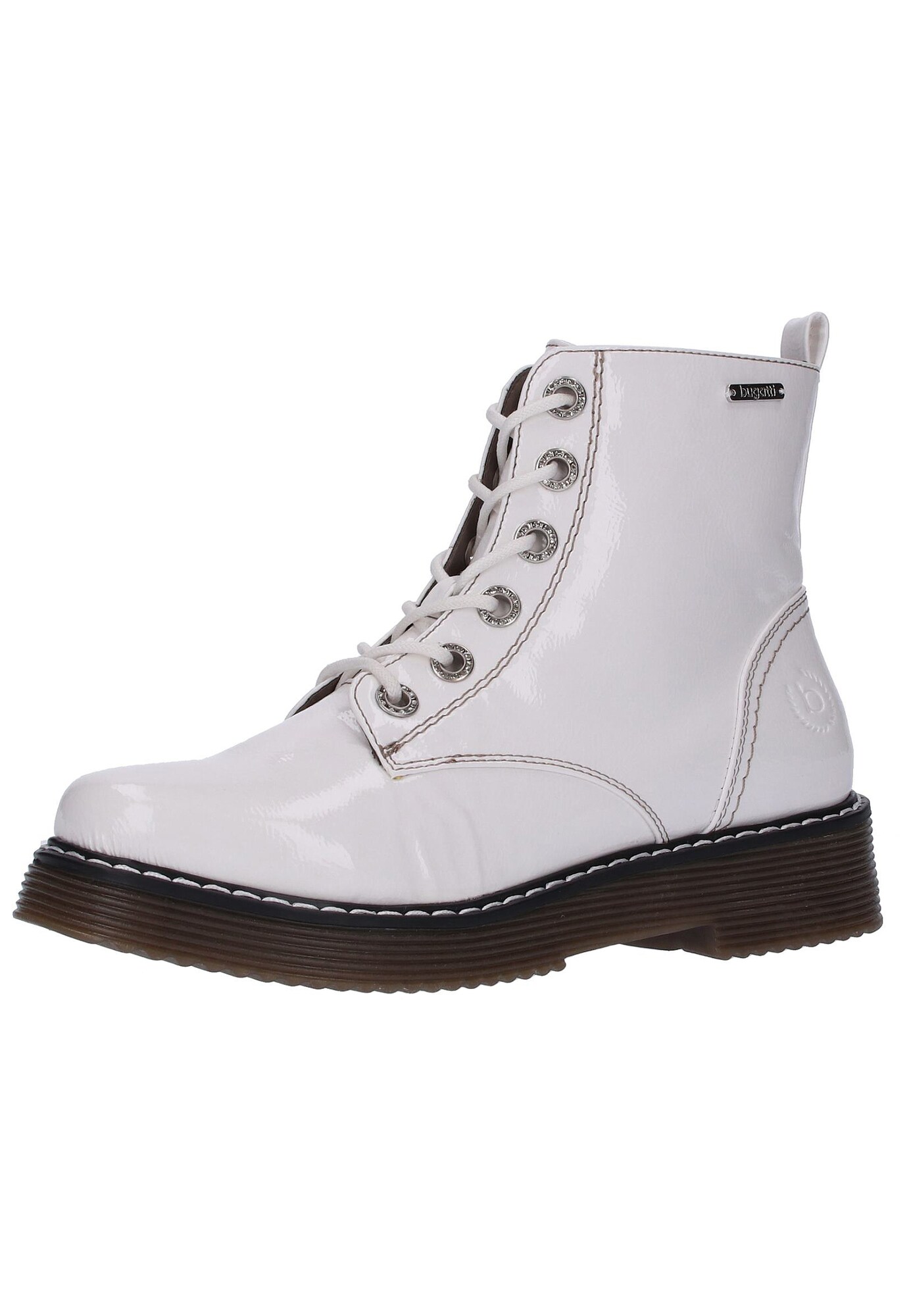 Bugatti Dames Veterlaarsjes Neria Offwhite bugatti kopen in de aanbieding